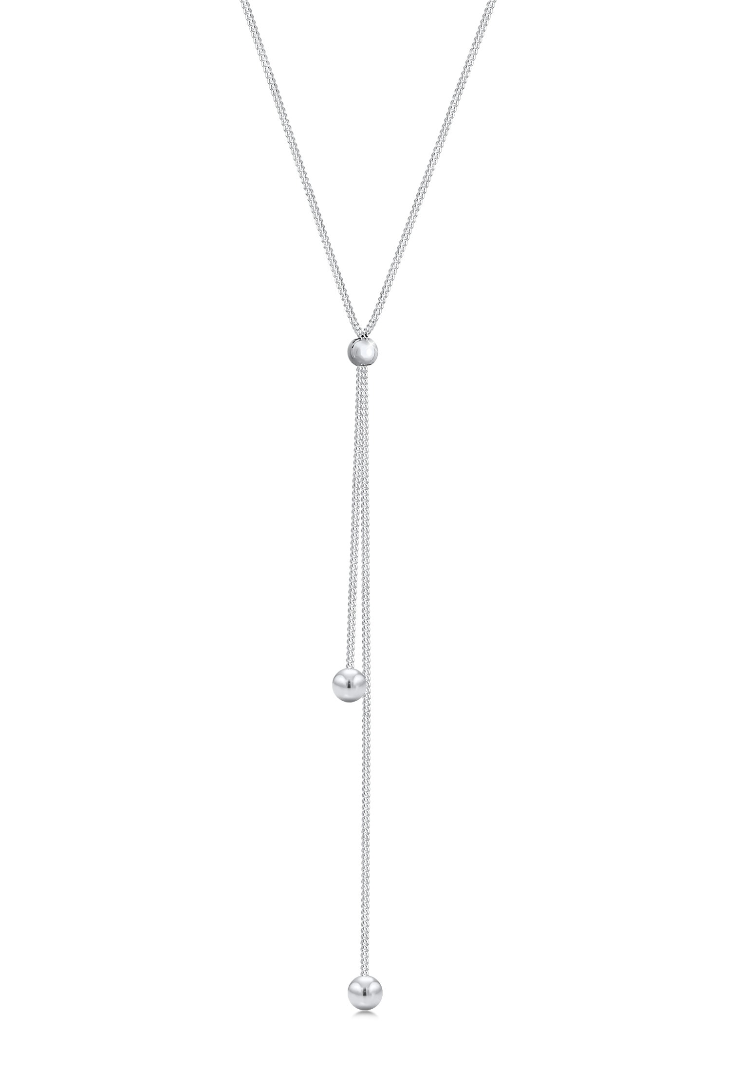 Elli Collierkettchen »Y-Kette Kugel Ball 925 Sterling Silber«