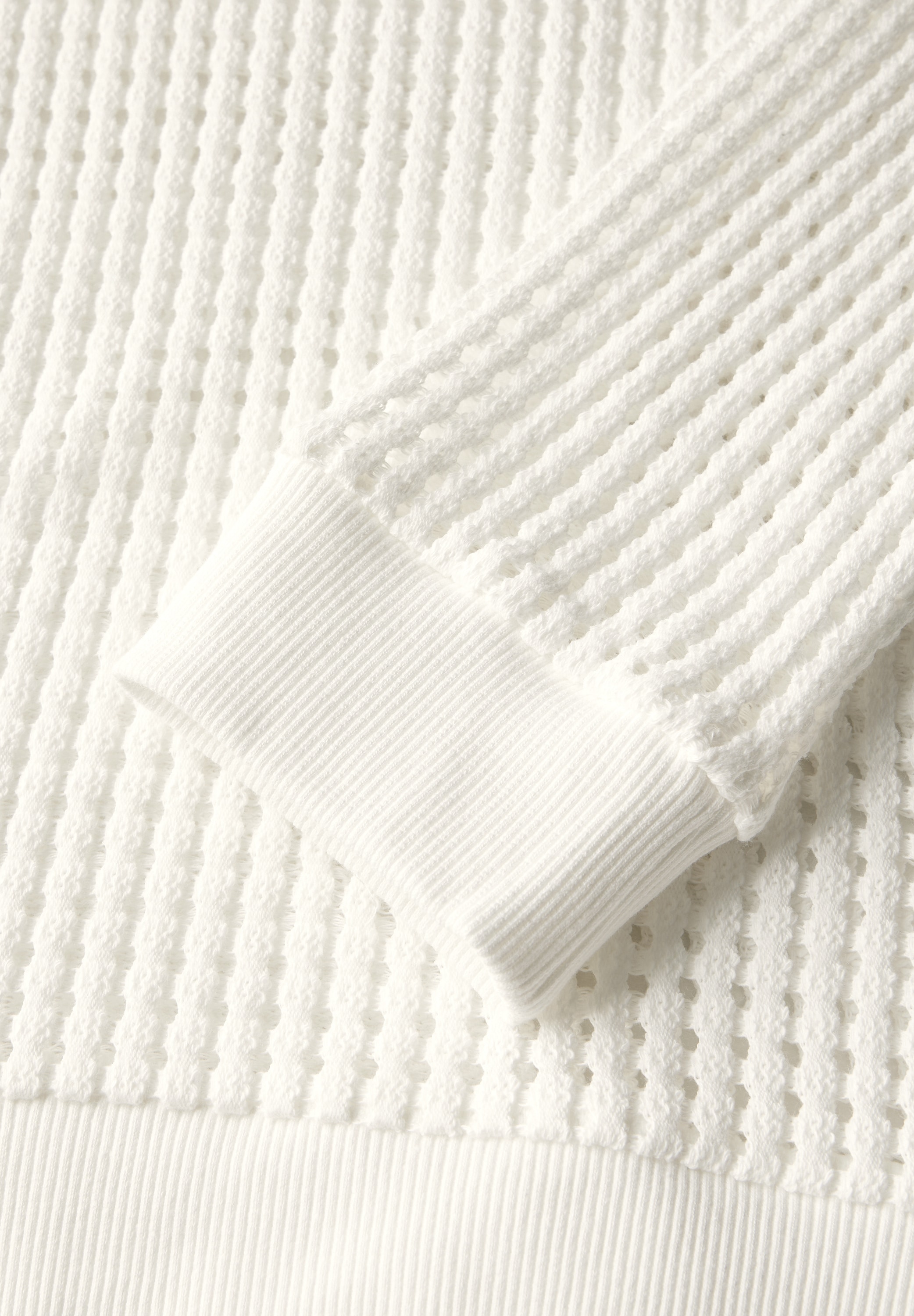 STREET ONE STUDIO Langarmshirt, aus Baumwolle mit Stretchante