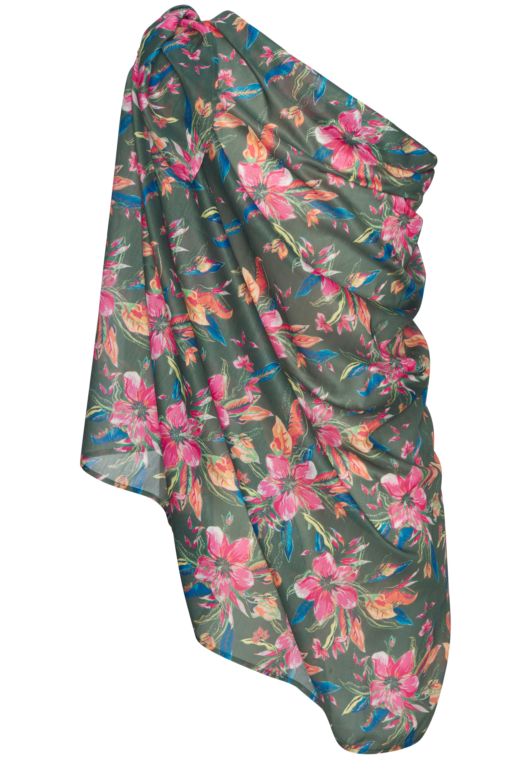 LASCANA Strandrock mit Alloverdruck