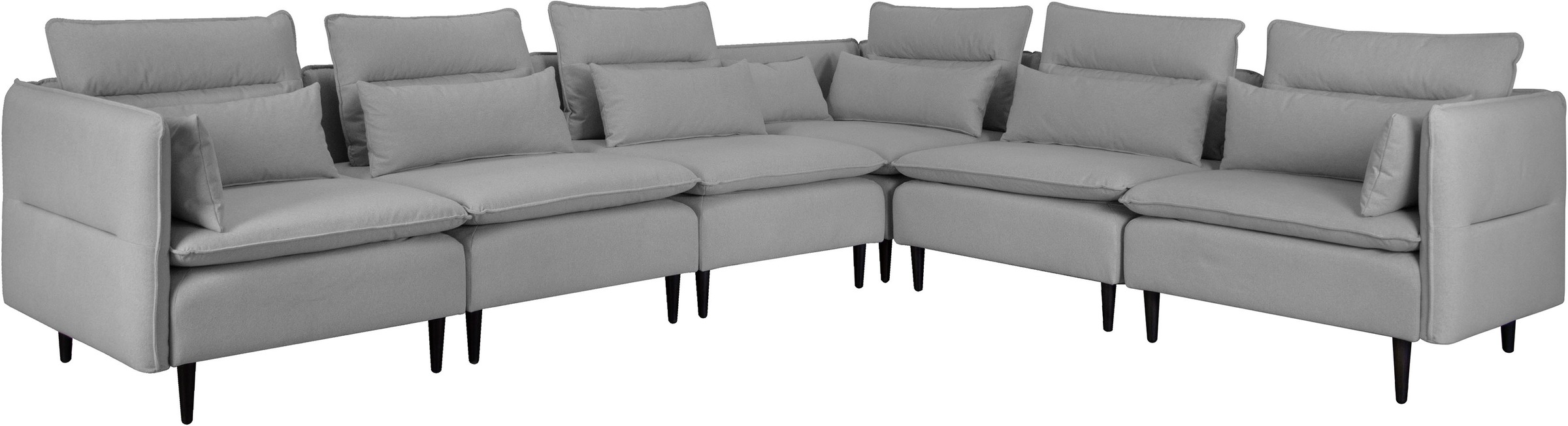 andas Ecksofa »ALVIK L-Form«, zusammengesetzt aus Modulen, erweiterbar mit Modulen der Serie