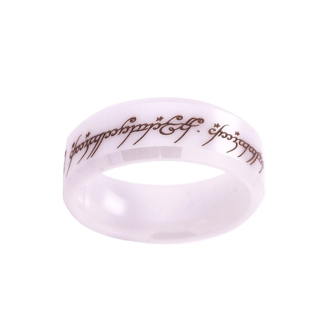 Der Herr der Ringe Fingerring »Der Eine Ring - Keramik weiß, 20003816«, Made  in Germany bestellen | BAUR