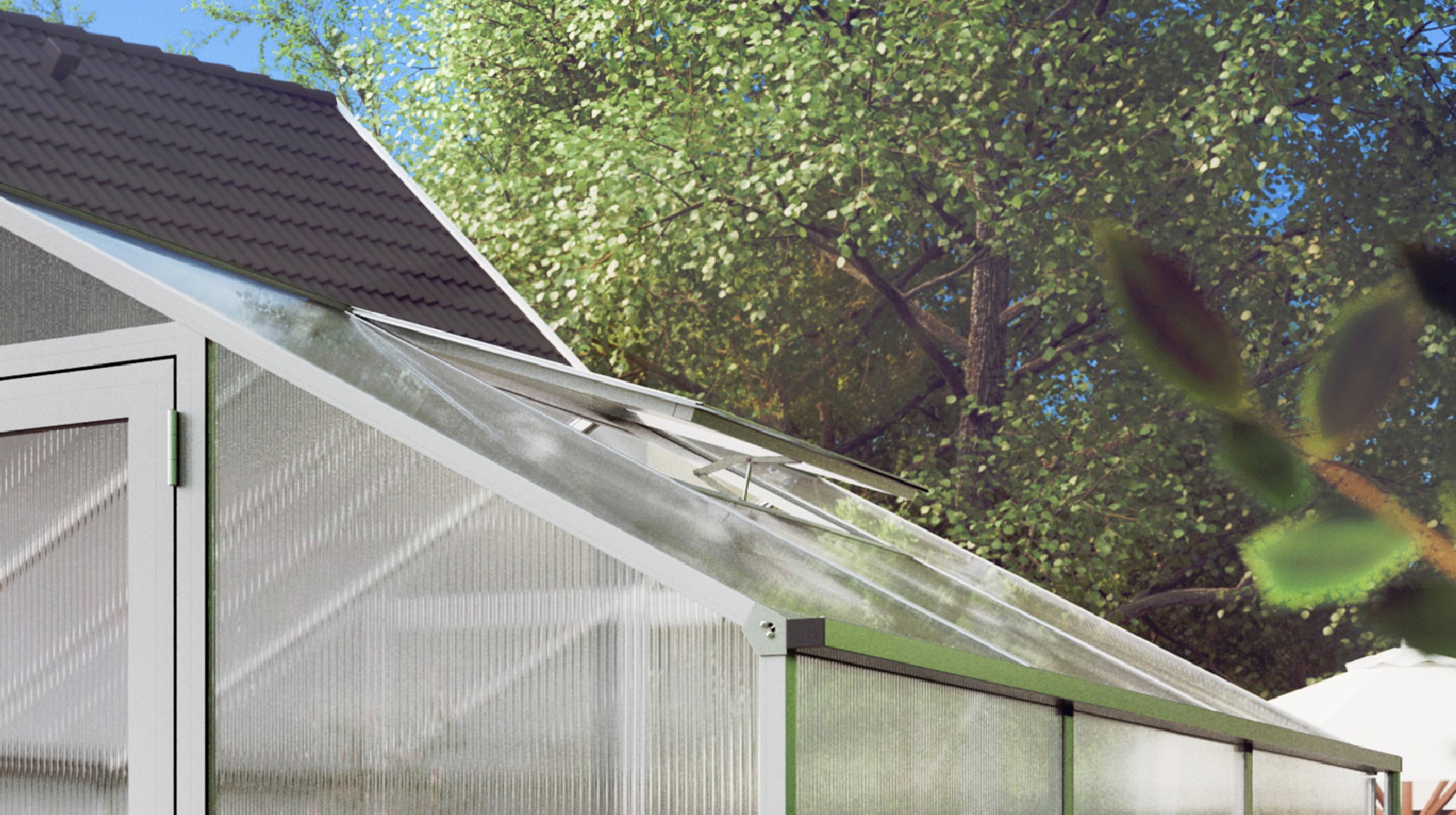 KGT Dachfenster, für Gewächshaus »Lilie«, 102x62 cm »Orchidee« BAUR und BxH: »Rose«, | Rechnung auf