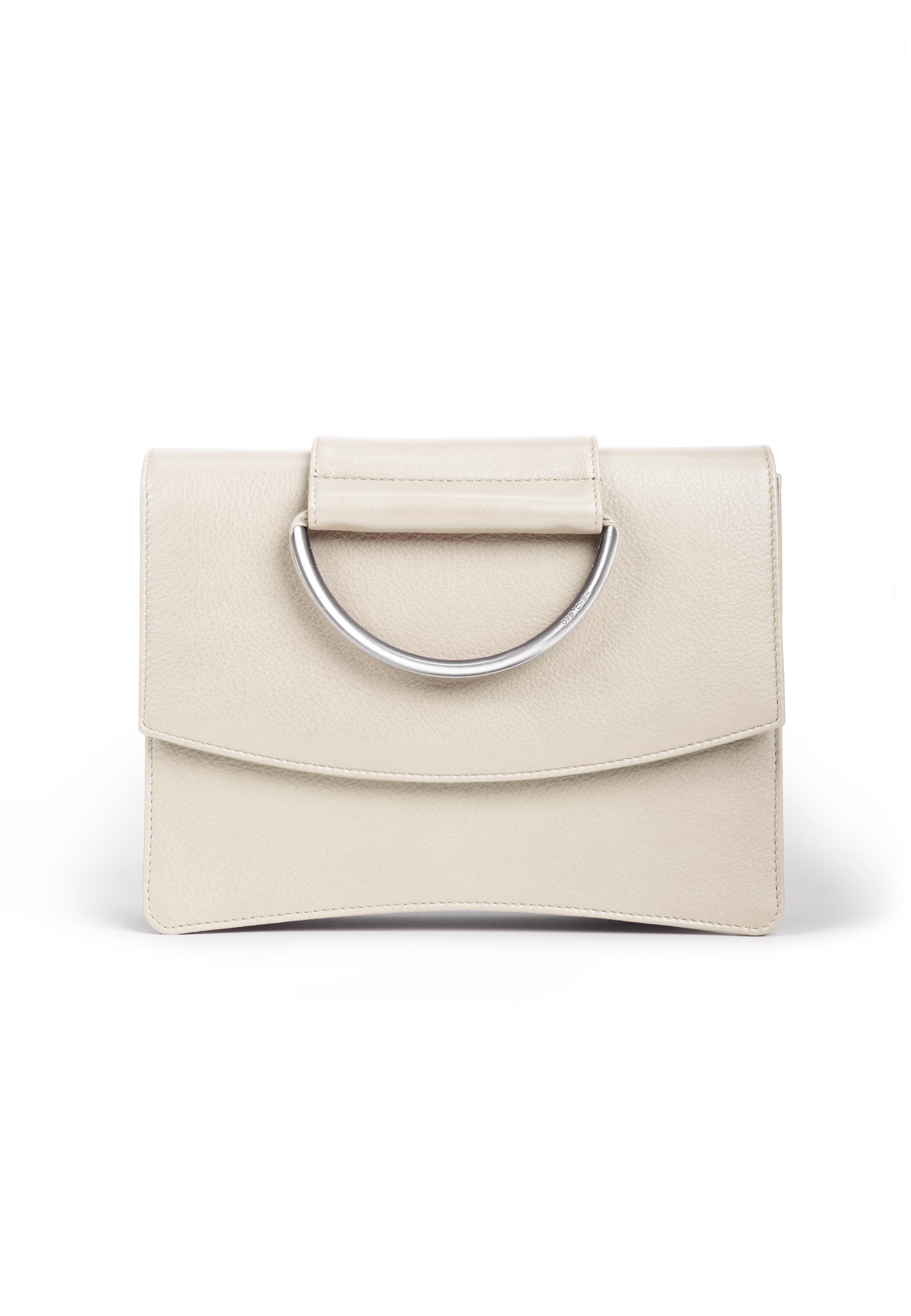 GRETCHEN Schultertasche "Oyster Clutch Three", aus italienischem Kalbsleder günstig online kaufen