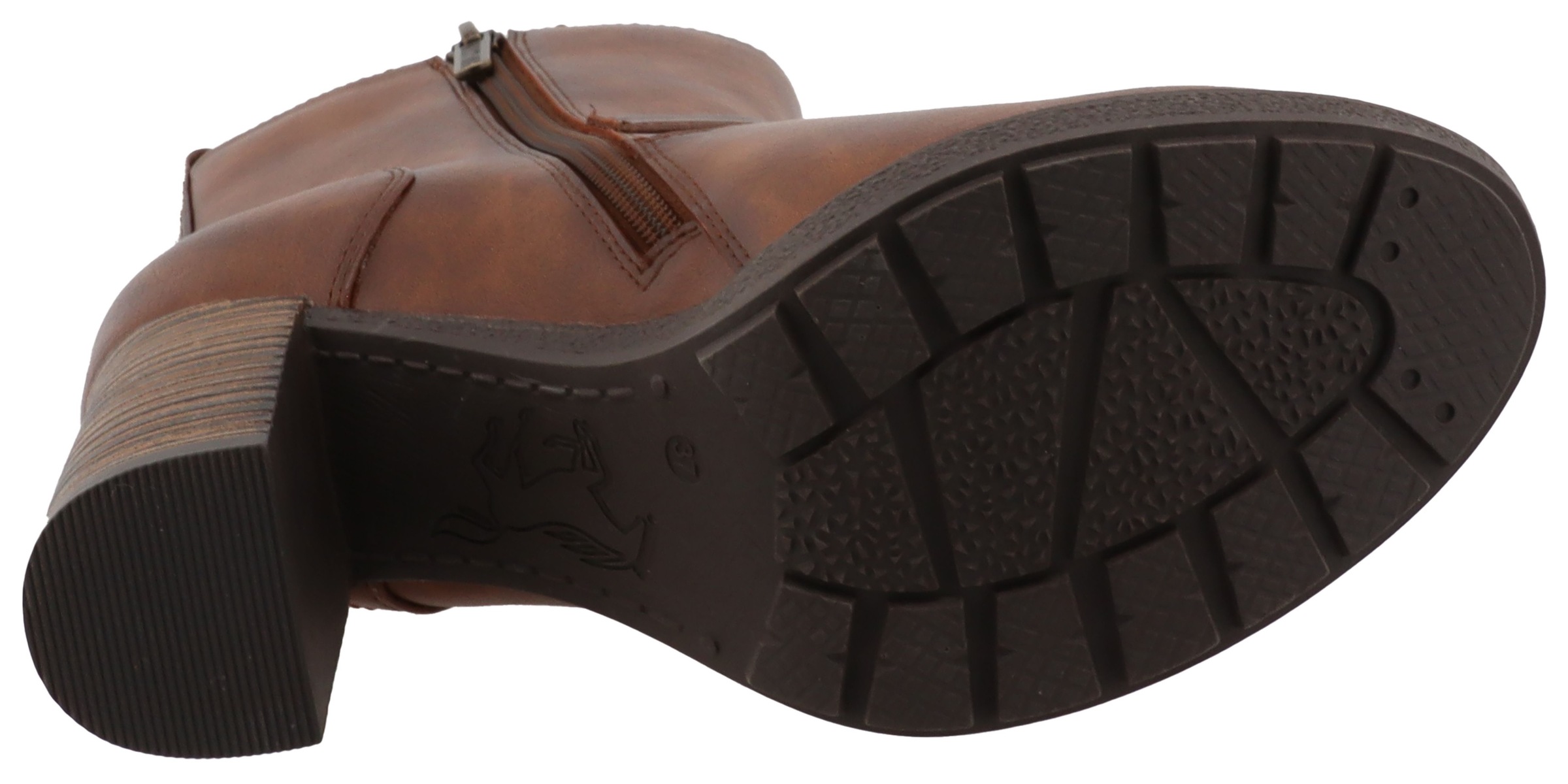 Mustang Shoes Winterstiefelette »Nana«, Boots, Winterstiefelette mit Reißverschluss