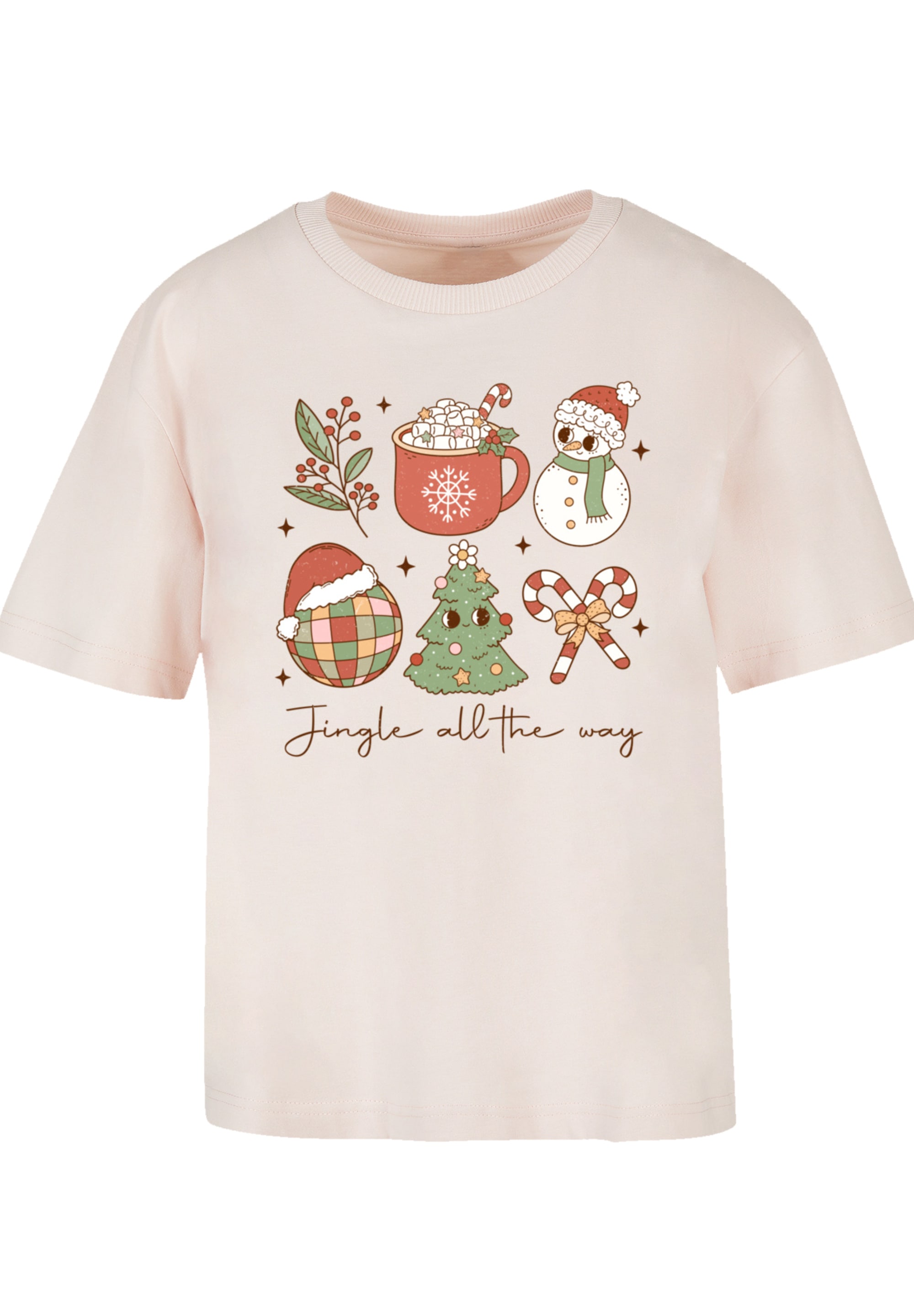 F4NT4STIC T-Shirt "Jingle All The Way Weihnachten Groove", Premium Qualität günstig online kaufen