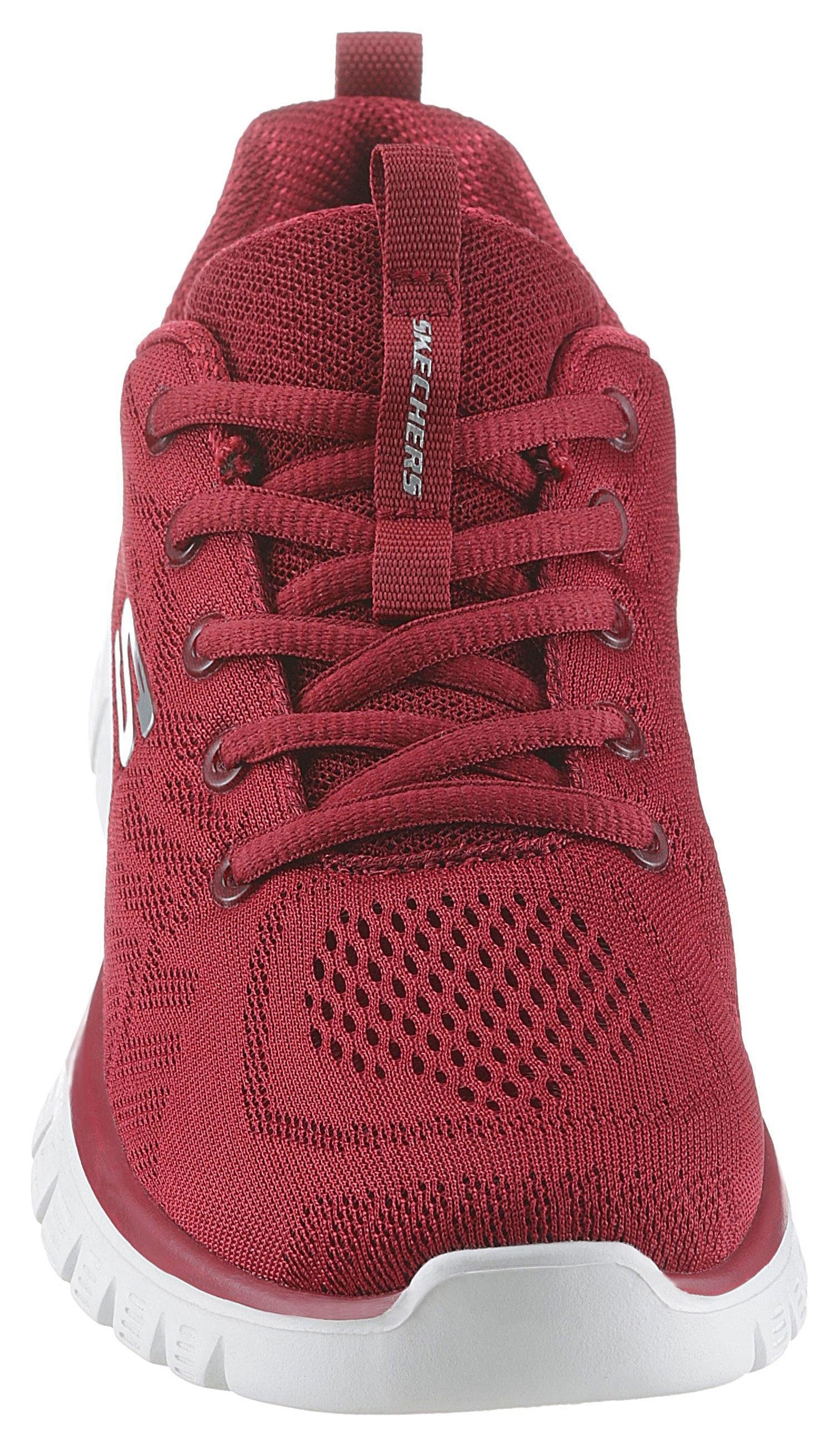 Skechers Sneaker »Graceful - Get Connected«, Freizeitschuh, Halbschuh, Schnürschuh mit Memory Foam