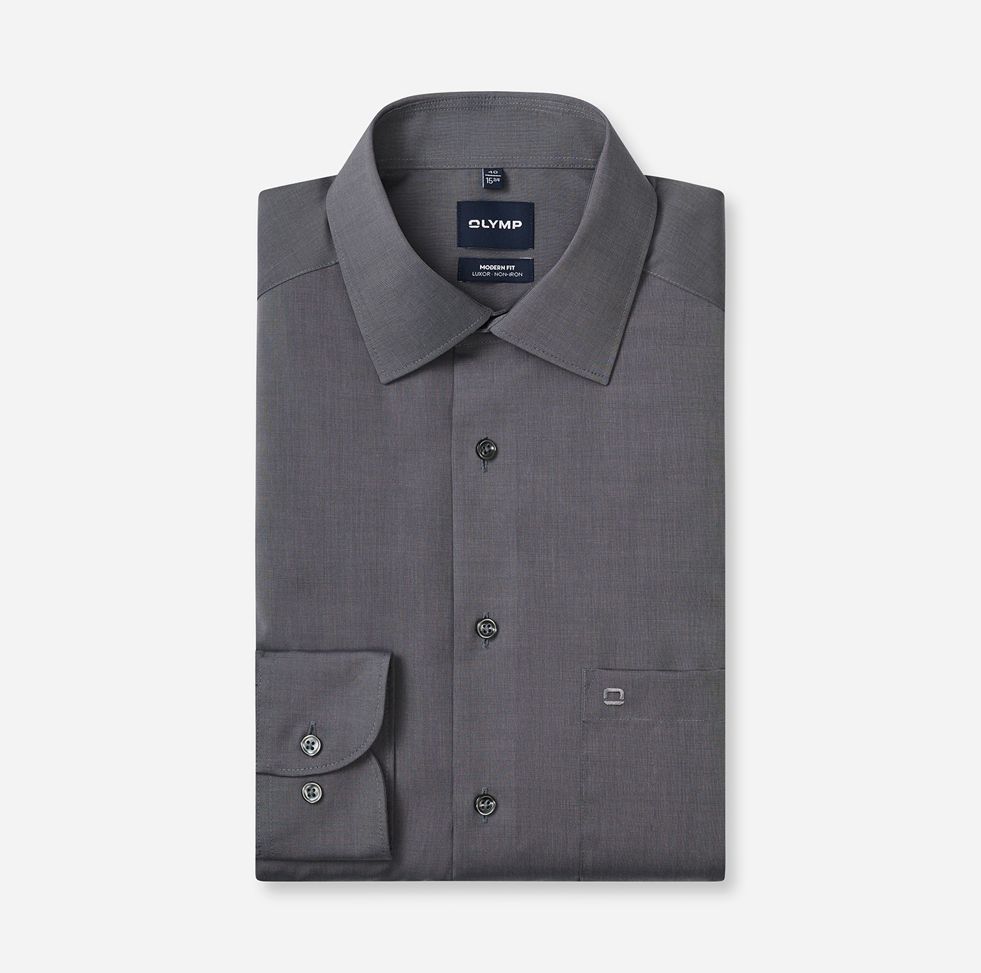OLYMP Businesshemd »Luxor modern fit« Modern fit, New-Kentkragen, schlichtes Design