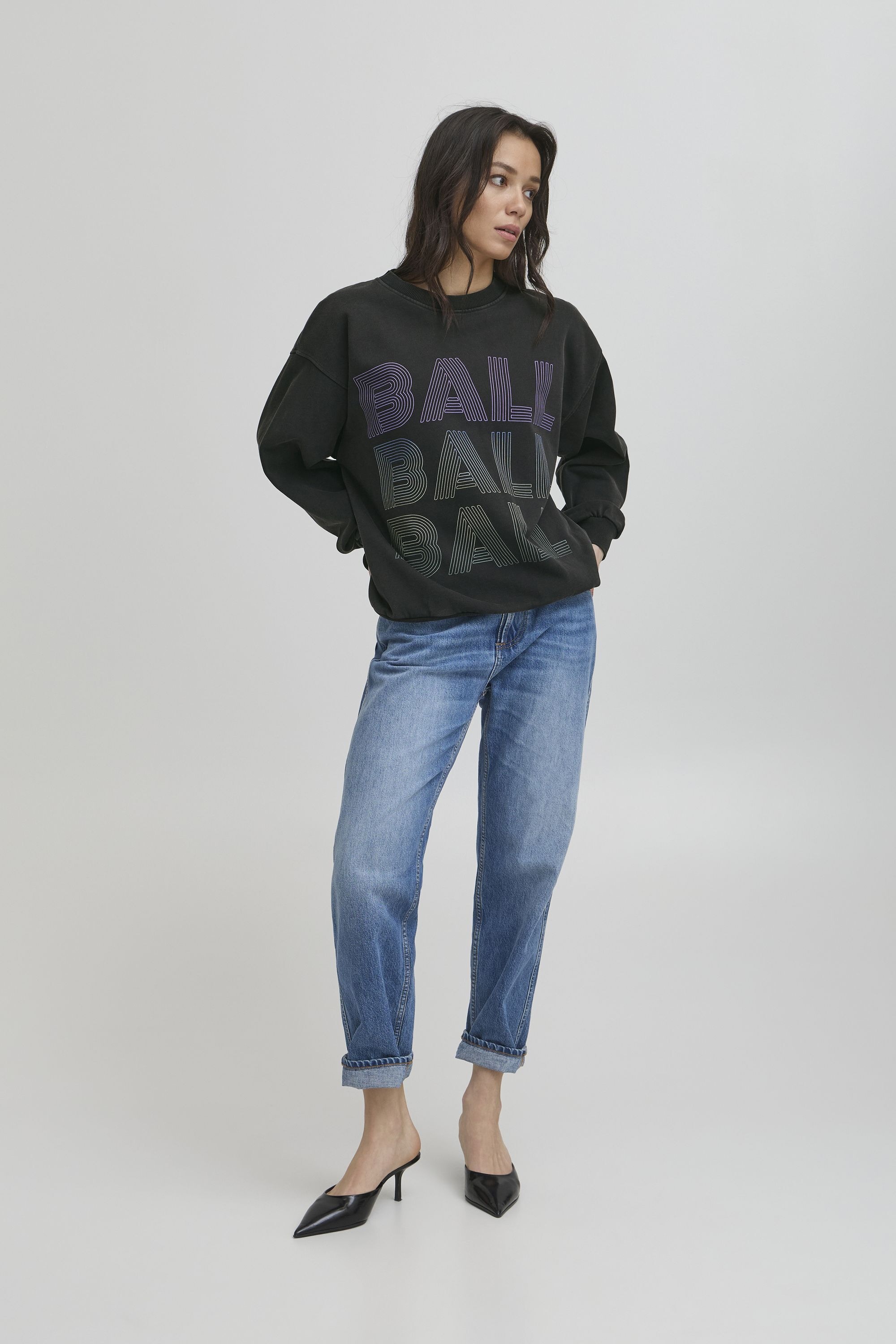 BALL Rundhalspullover »Sweater BABALDO«