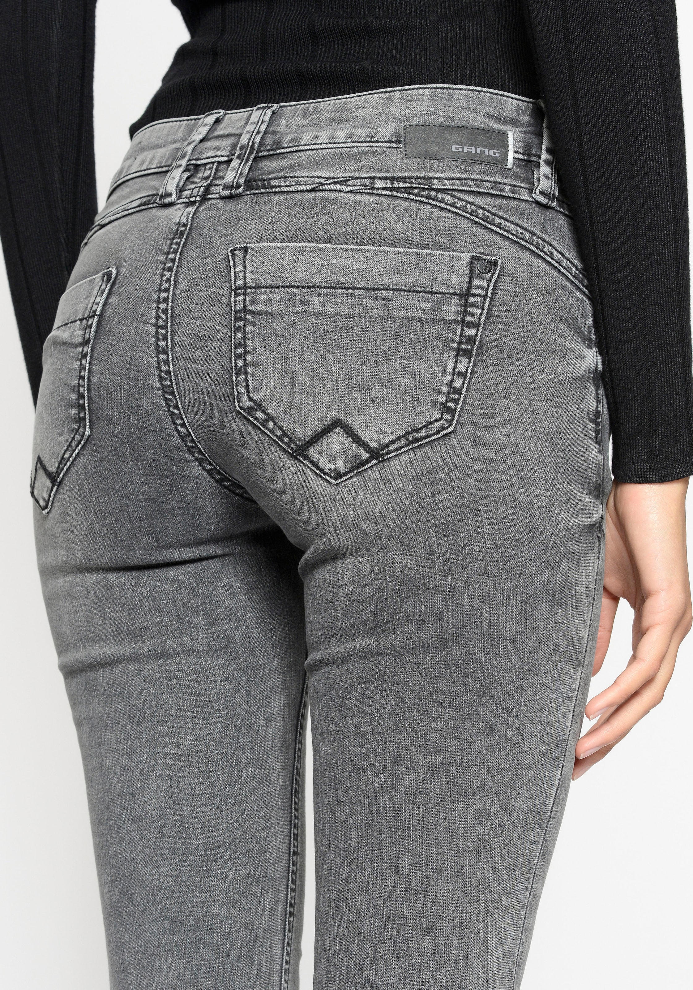 Coinpocket »94Nikita«, | an GANG mit Zipper-Detail Skinny-fit-Jeans für der BAUR bestellen