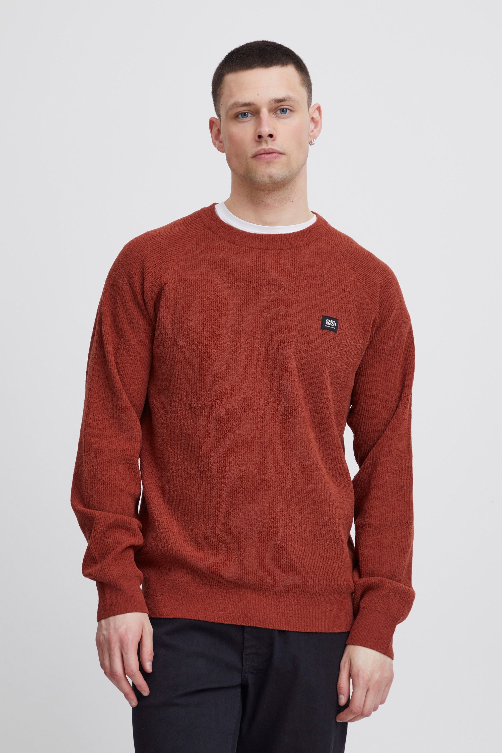 Blend Strickpullover "BHPullover" Klassischer Grobstrickpullover günstig online kaufen