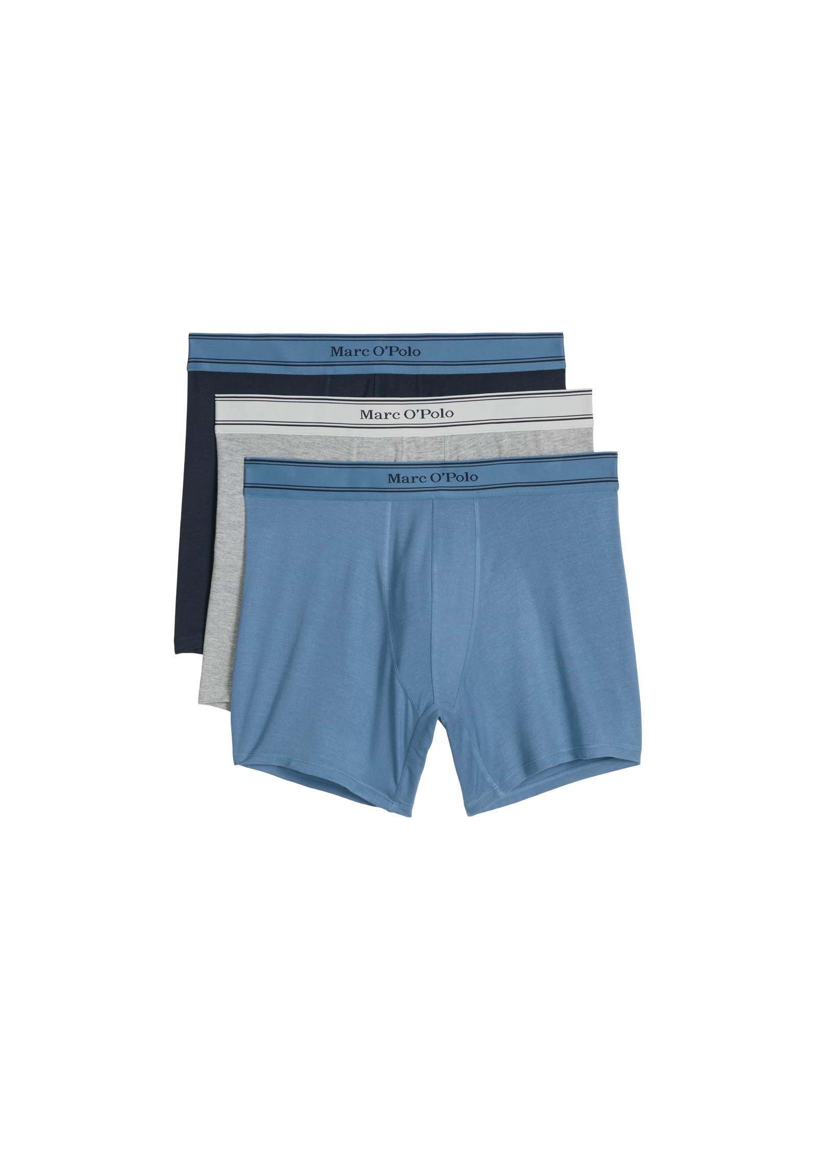 Marc OPolo Retro Pants "Modal" mit etwas längerem Bein, Logobund, ohne Eingriff