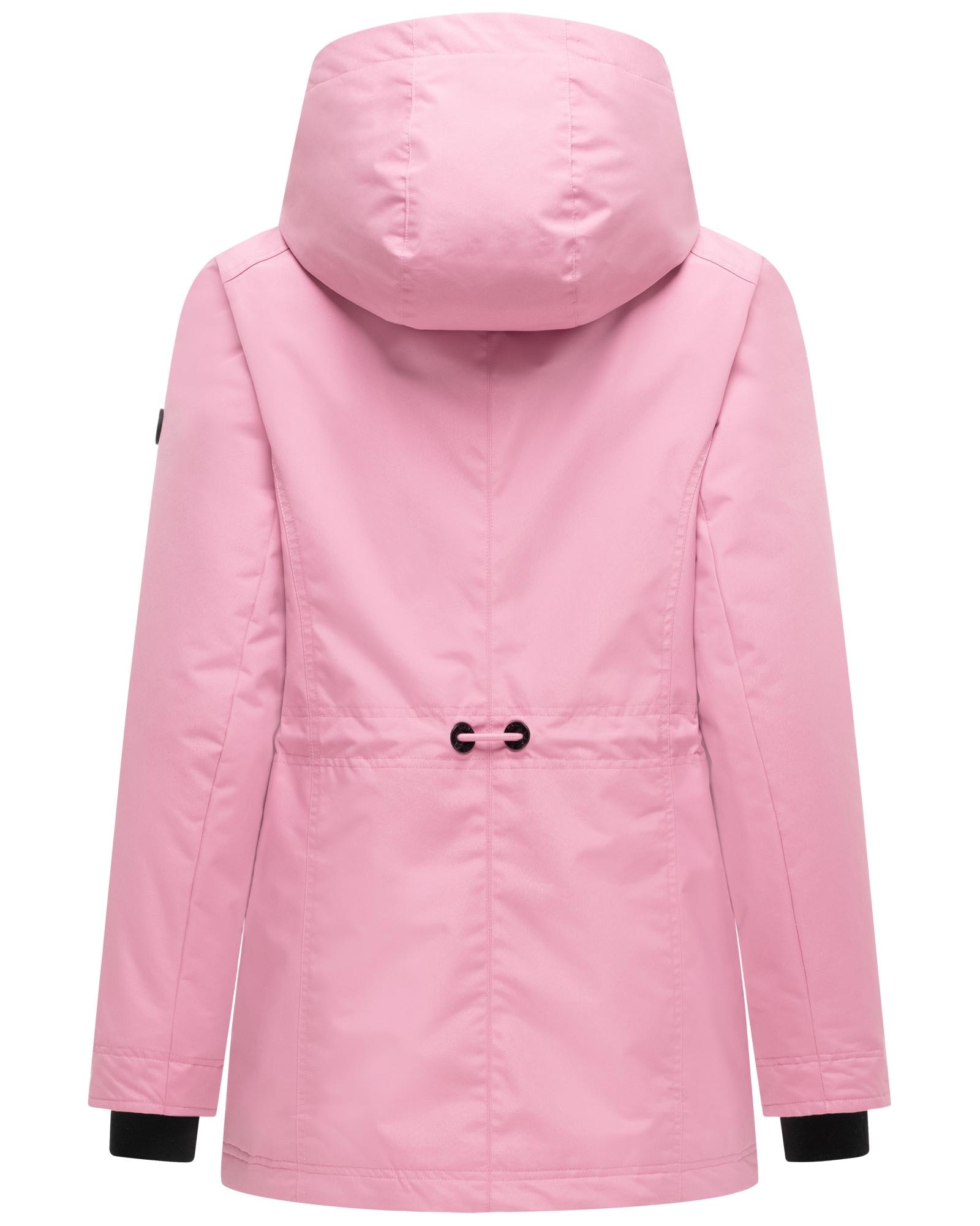 Navahoo Winterjacke »Nibellaa 14« mit Kapuze Warme Damen Jacke mit Taillenzugkordel