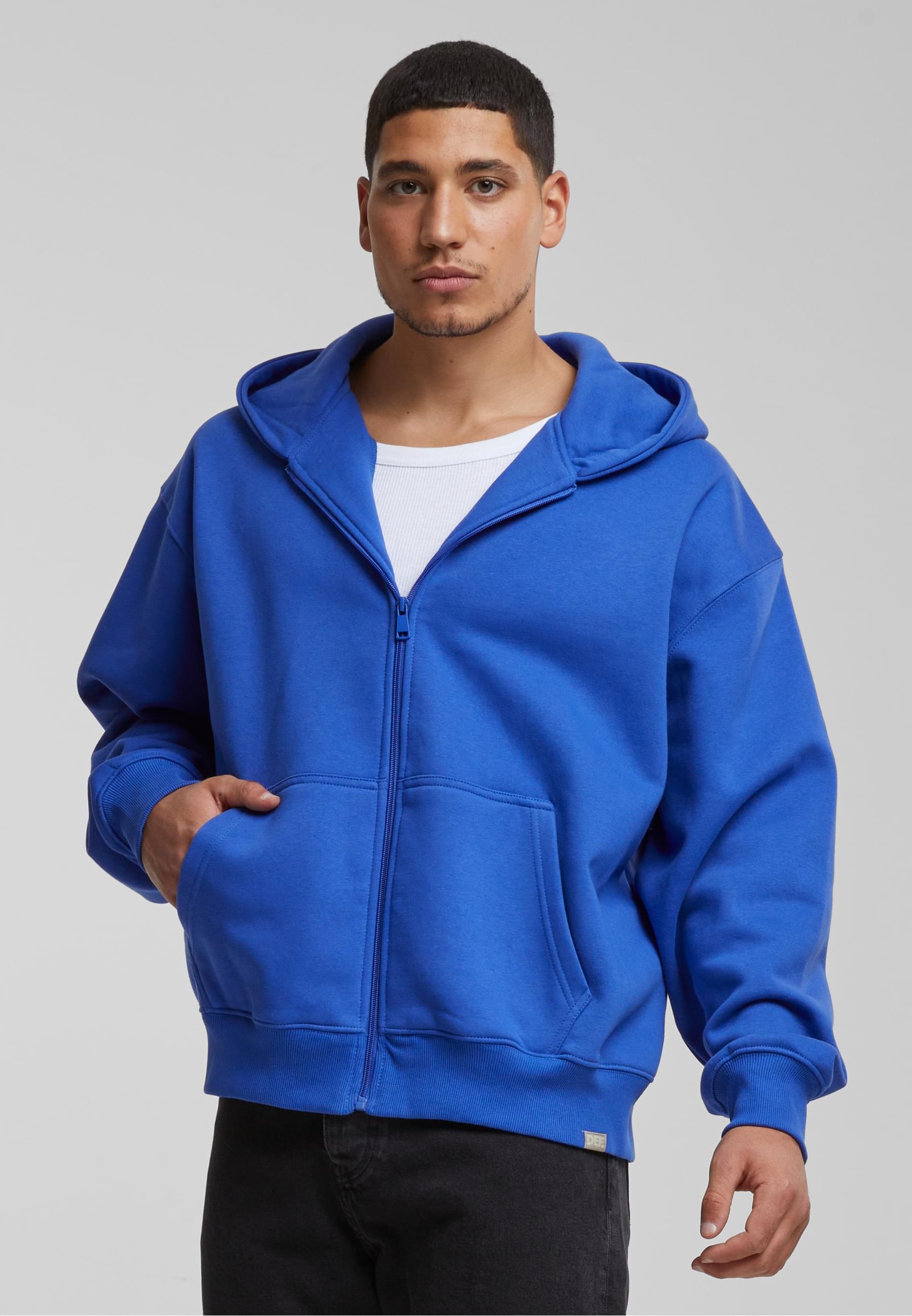 Thumbnail - DEF Outdoorjacke "DEF Herren DEF Zip Hoody" 1 Stk. tlg. mit Kapuze