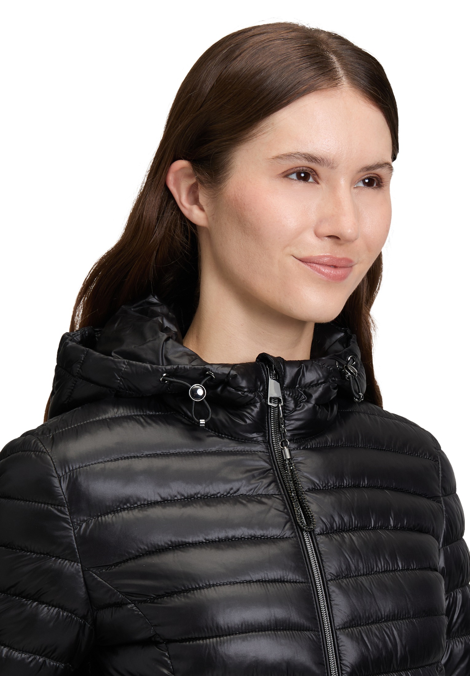Cartoon Steppjacke »Cartoon Damen Steppjacke mit Reißverschlusstaschen«, mit Kapuze