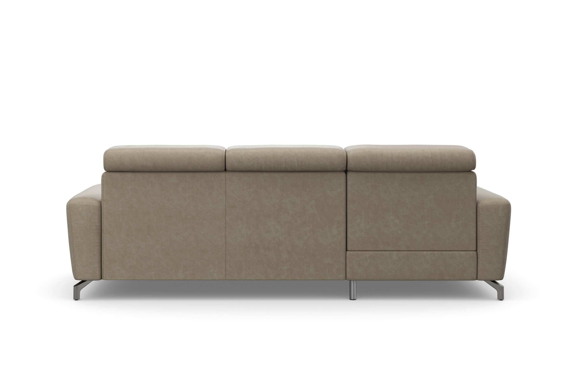 sit&more Ecksofa »Scarlett L-Form«, inklusive Kopfteilverstellung, wahlweise mit Bettfunktion, Bettkasten