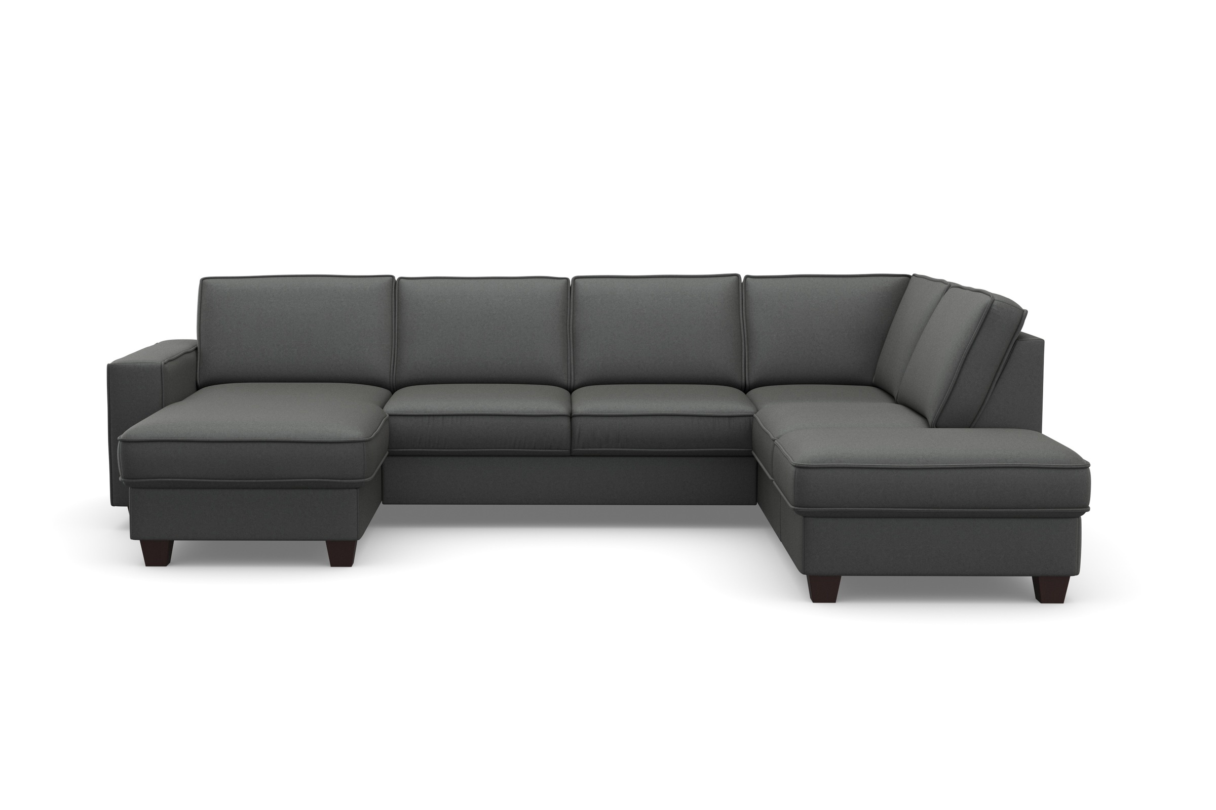 Home affaire Wohnlandschaft "County U-Form" wahlweise Ottomane links oder r günstig online kaufen