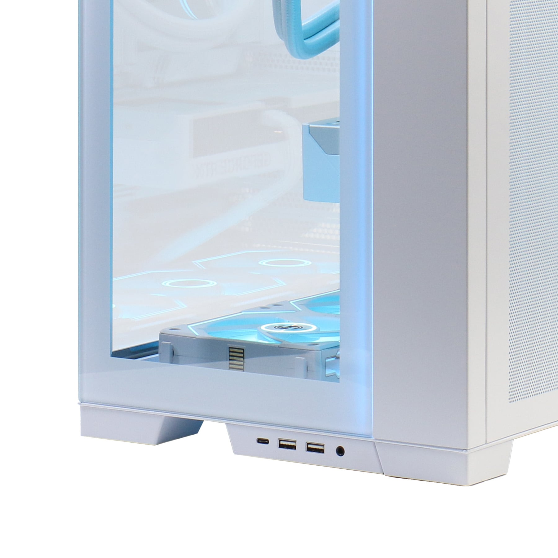 Hyrican Gaming-PC »Pure White 7355«, DDR5 RAM; PCIe Gen4; Windows 11