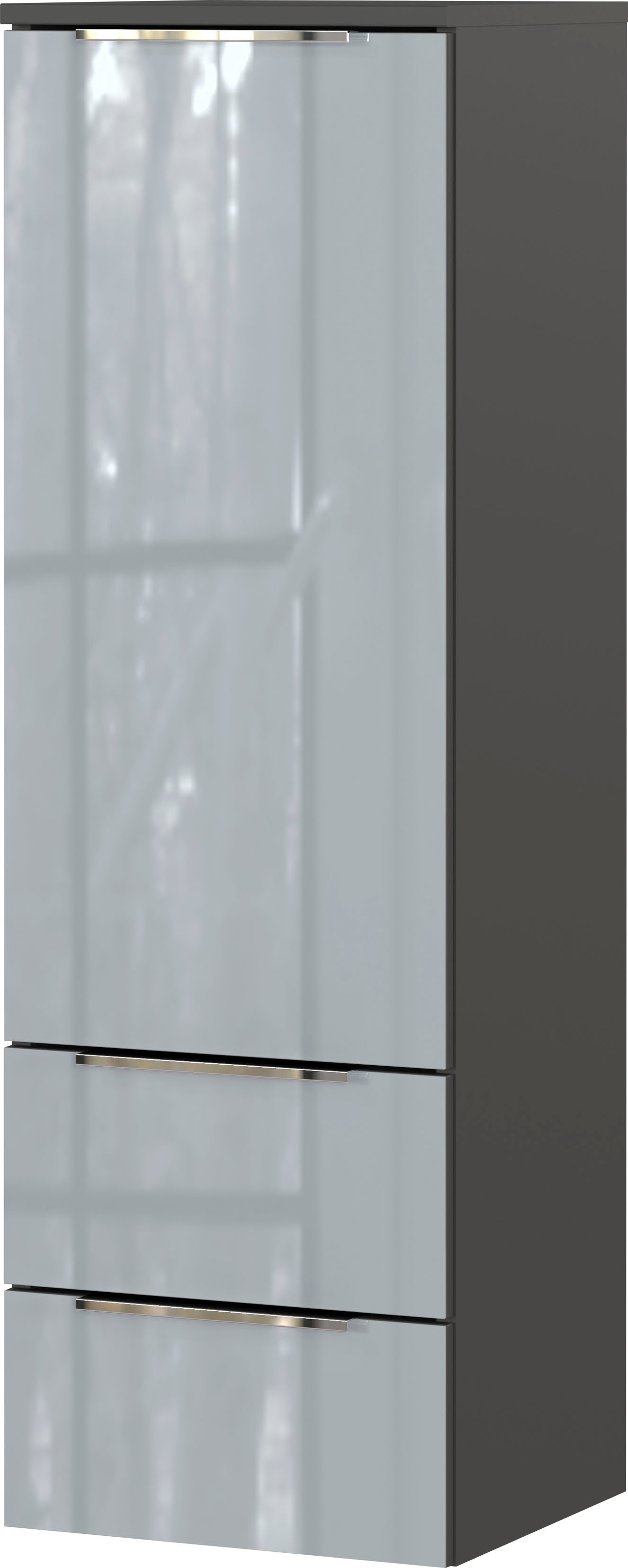 GERMANIA Badmöbel-Set »Oakland«, (5 St.), inkl. WT-Unterschrank, Spiegelschrank, Schrank, Mediumschrank u. Regal