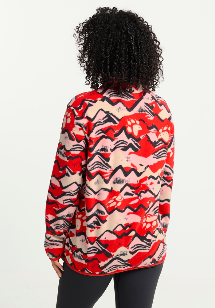 Jack Wolfskin Strickfleece-Pullover "PAW ERA 100 PRINT HZ W" aus Strickflee günstig online kaufen