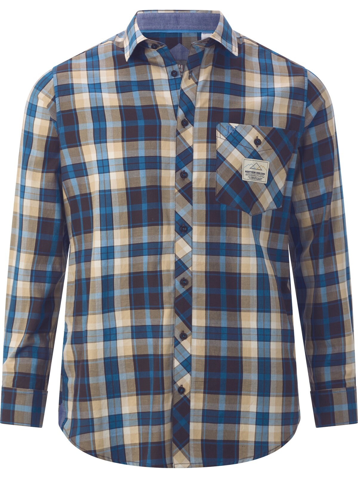 Jan Vanderstorm Langarmhemd "Hemd NORLUND" günstig online kaufen