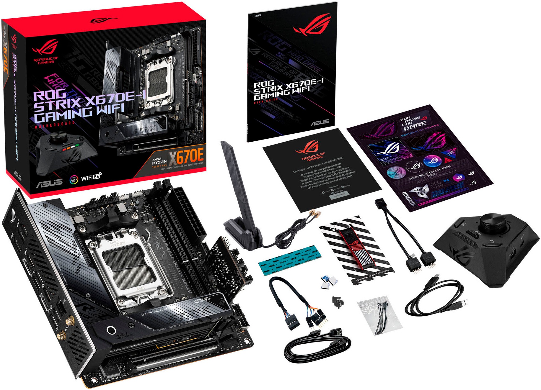 Asus Mainboard »ROG STRIX X670E-I GAMING WIFI«