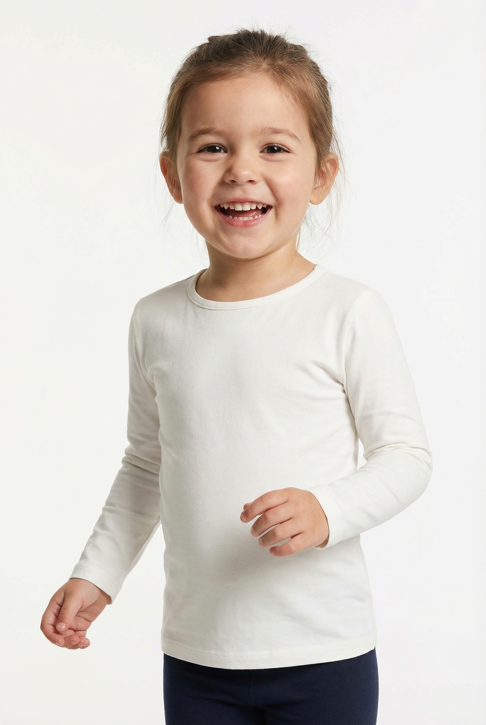 happy girls Langarmshirt in Basic-Form