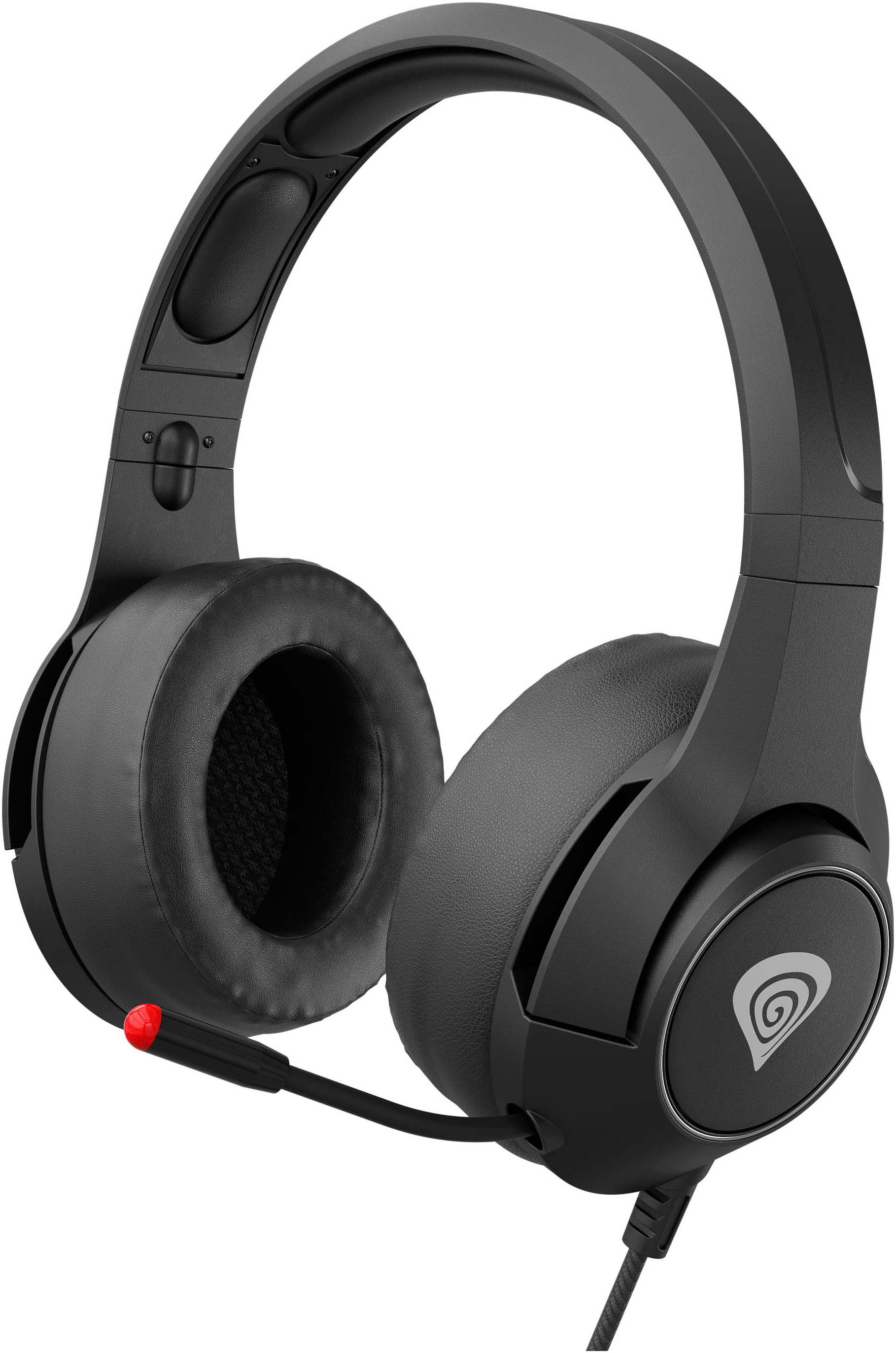 Genesis Gaming-Headset »ARGON 600 kabelgeb. schwarz« Freisprechfunktion | Mikrofon abnehmbar | Stummschaltung