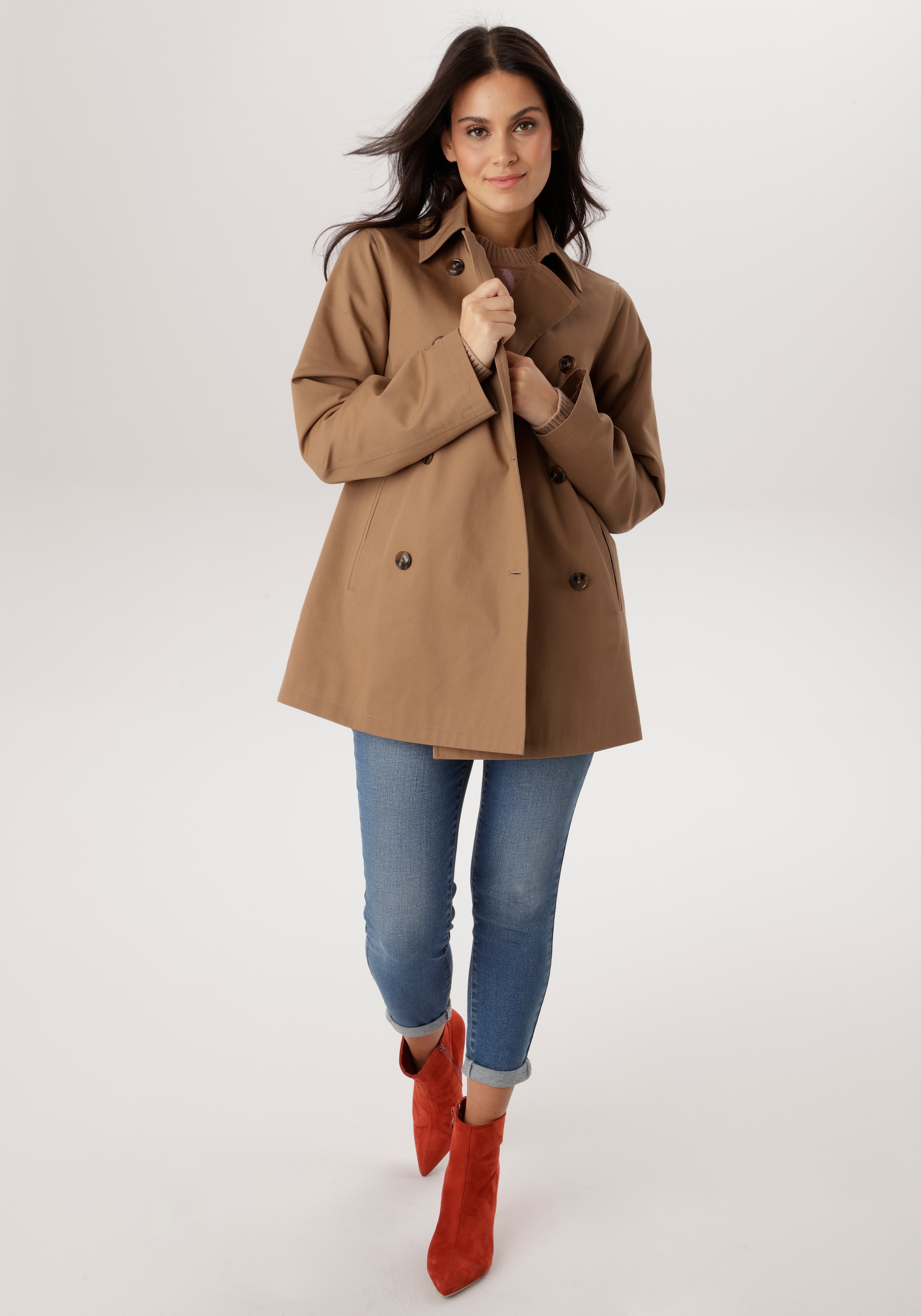 Aniston SELECTED Cabanjacke ohne Kapuze mit zwei Eingriffstaschen - NEUE KOLLEKTION