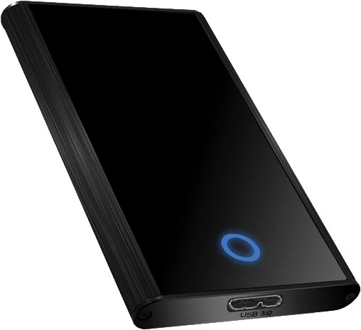 ICY BOX Computer-Adapter »ICY 2,5 Zoll USB 3.0 Case for SATA HDDs black«