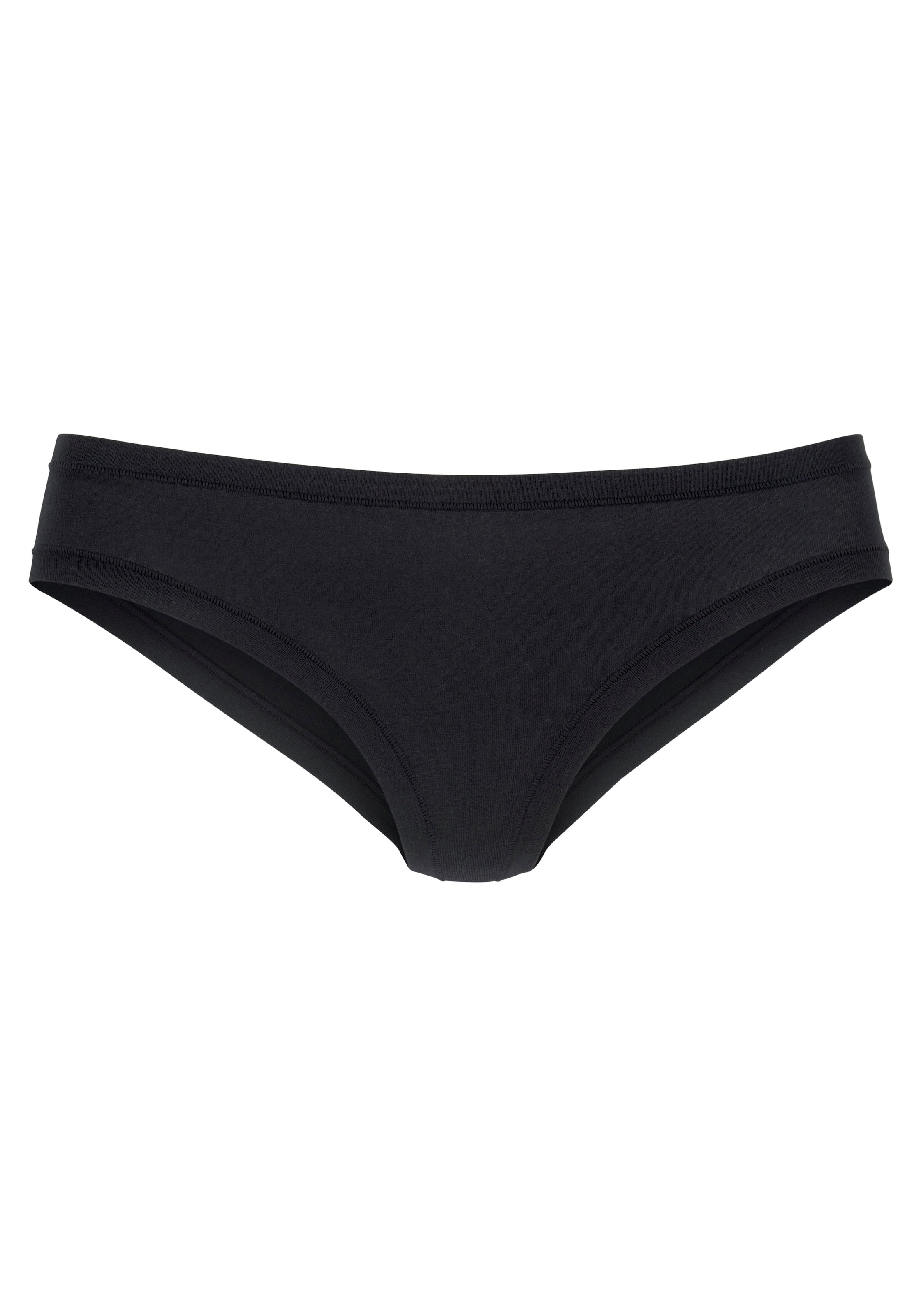 LASCANA Jazz-Pants Slips, (Packung, 4 St.), "Perfect Basics" aus elastischer Baumwolle