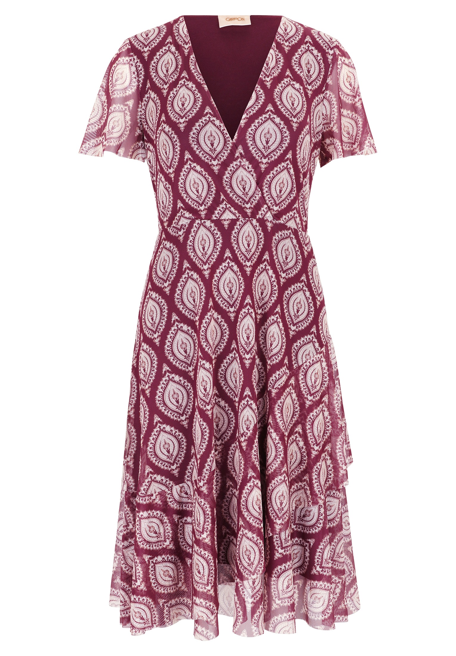 Cartoon Volantkleid »Damen mit Rüschen« Ohne Tasche