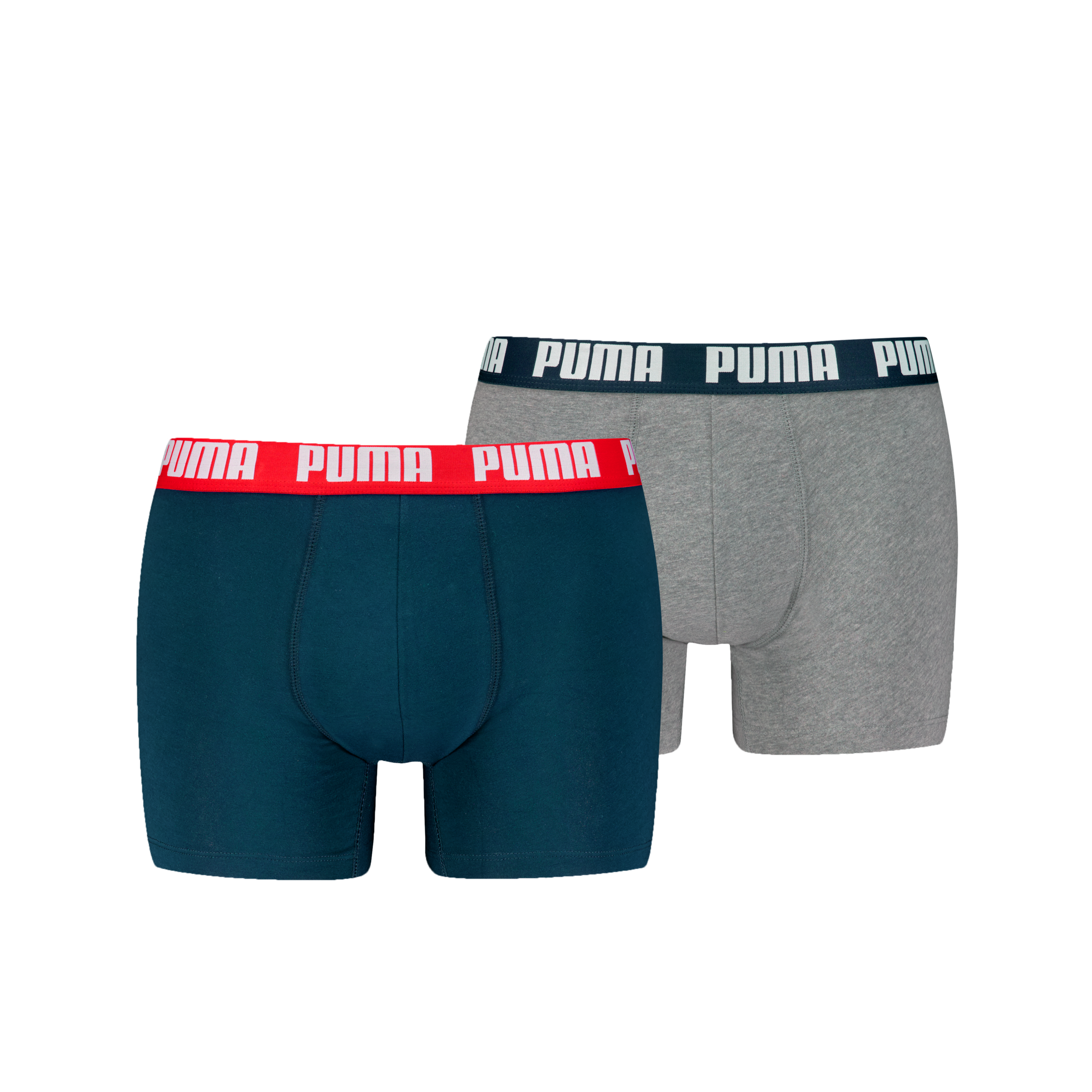 PUMA Boxershorts "PUMA MEN EVERYDAY BASIC BOXERS 2P", (2er Pack), mit Logob günstig online kaufen