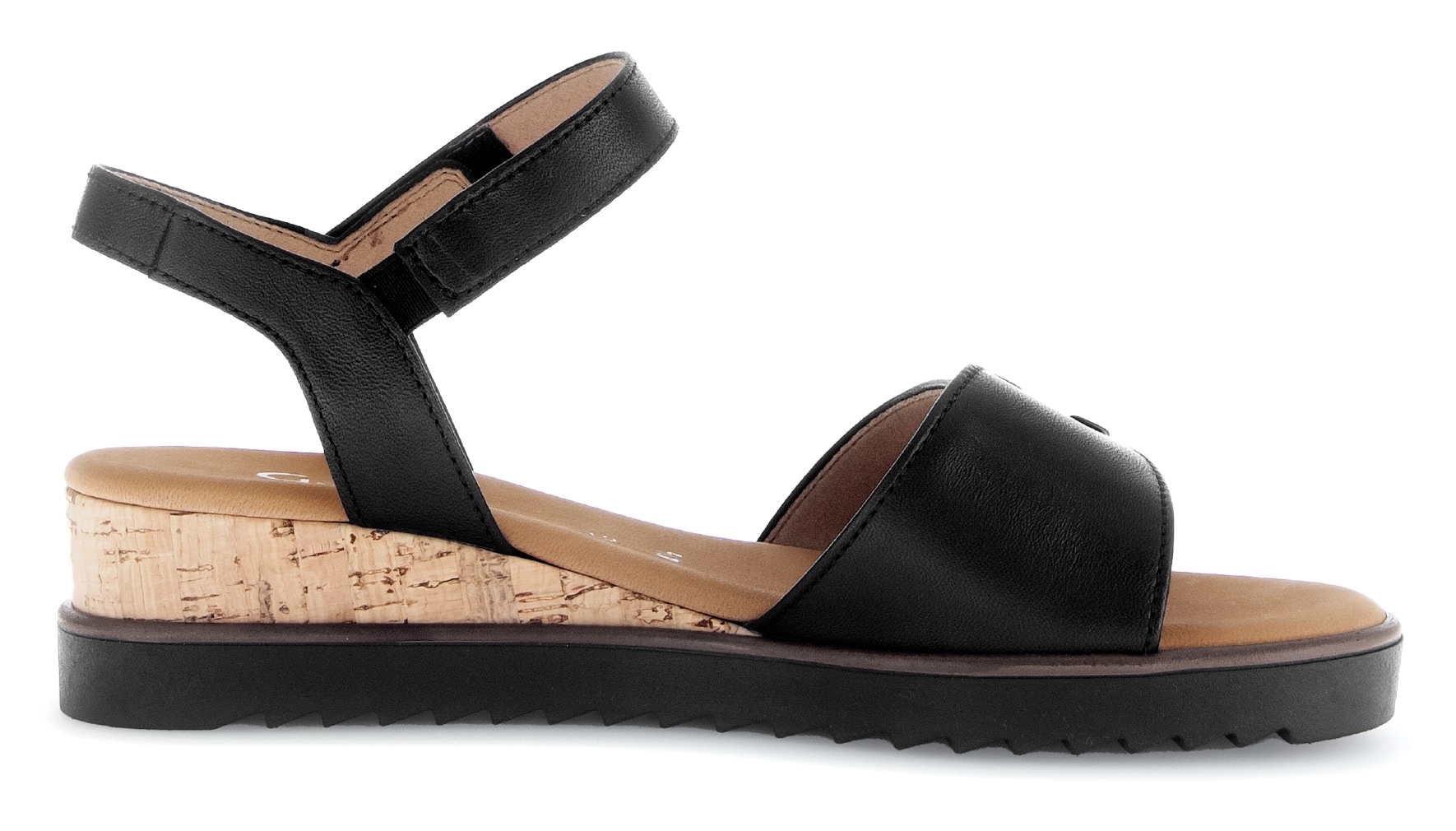 Gabor Keilsandalette »GENUA«, Riemchensandale, Komfortschuh, Sommerschuh, Schmuckelement, Weite G