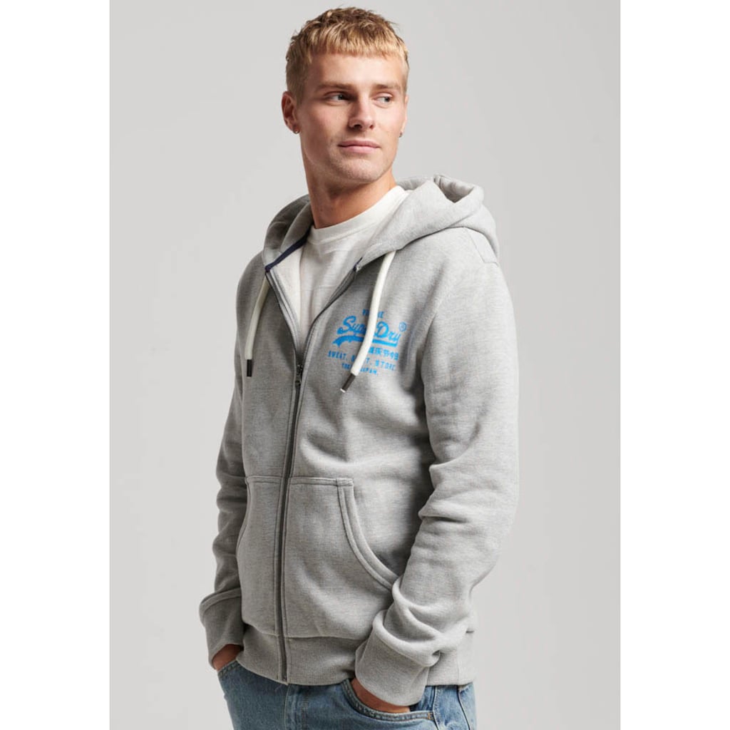 Superdry Kapuzensweatjacke »NEON VL ZIPHOOD«