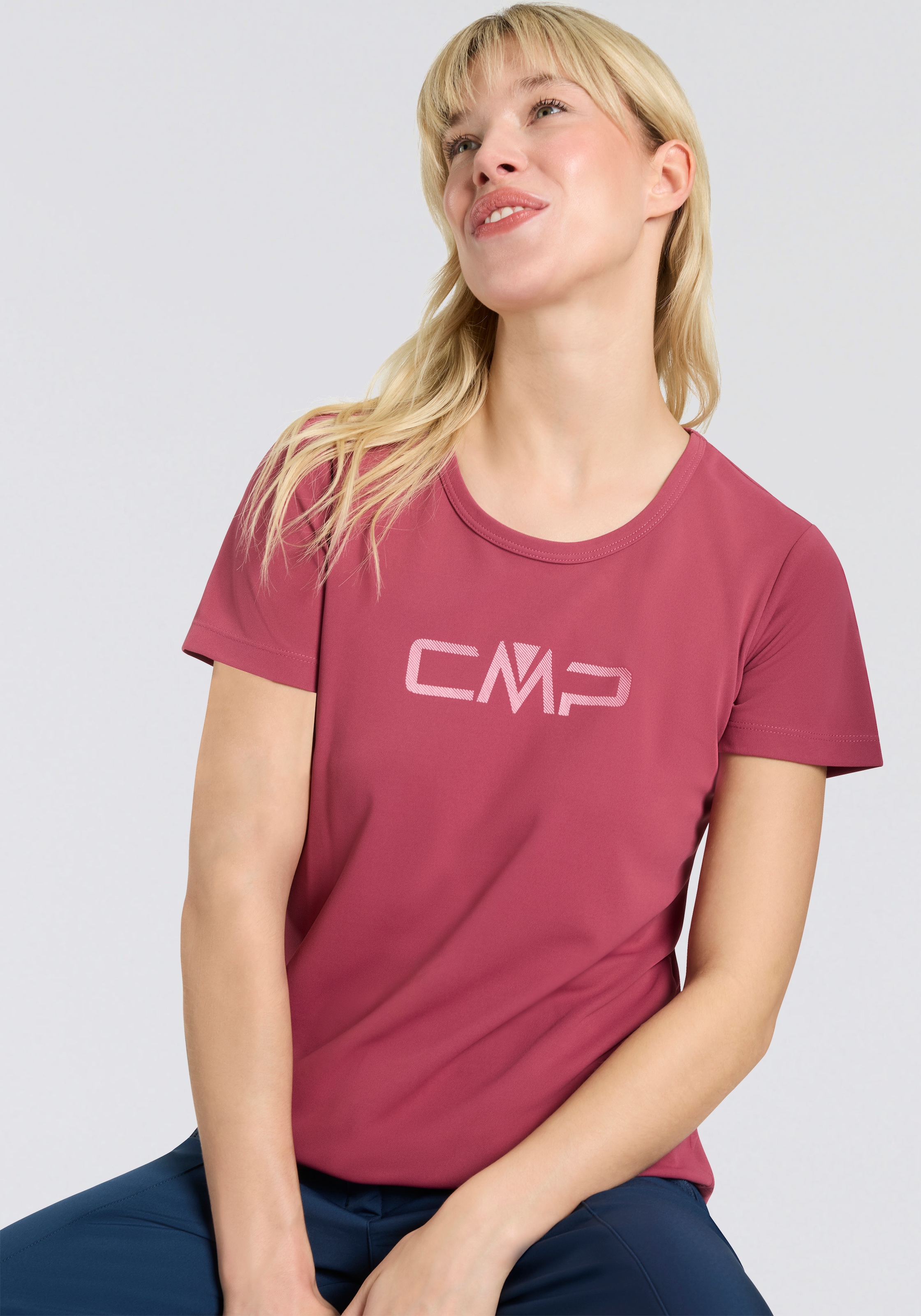 CMP Funktionsshirt "WOMAN CO T-SHIRT" Schnell trocknend & Atmungsaktiv günstig online kaufen