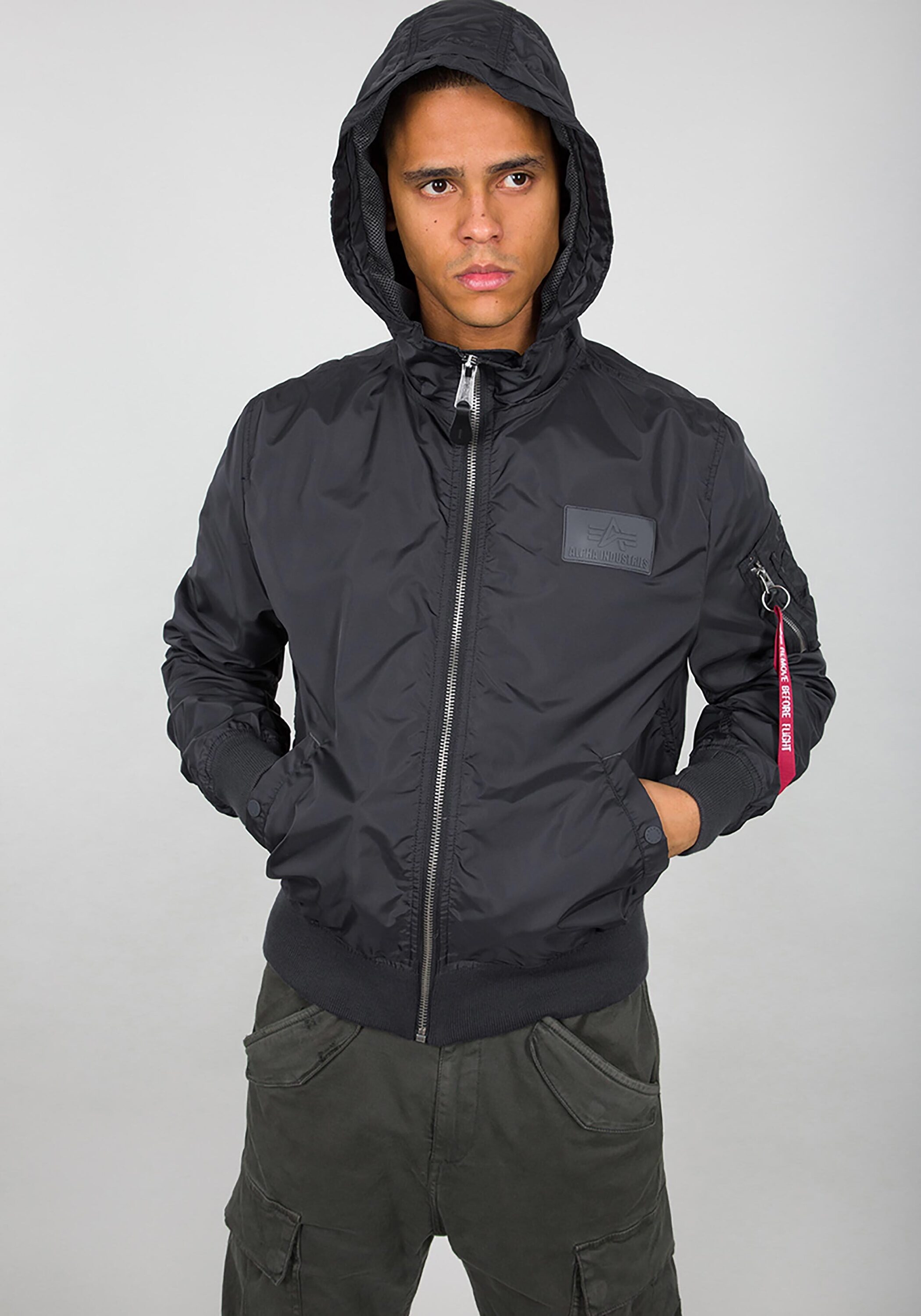 Alpha Industries Bomberjacke »Alpha Industries Men - Bomber Jackets MA-1 LW Hooded«