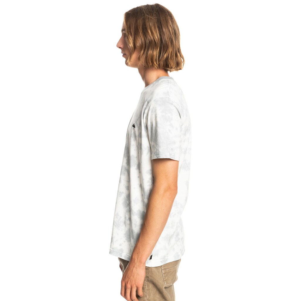 Herrenmode Shirts Quiksilver T-Shirt »Mineral Tie Dye« schwarz