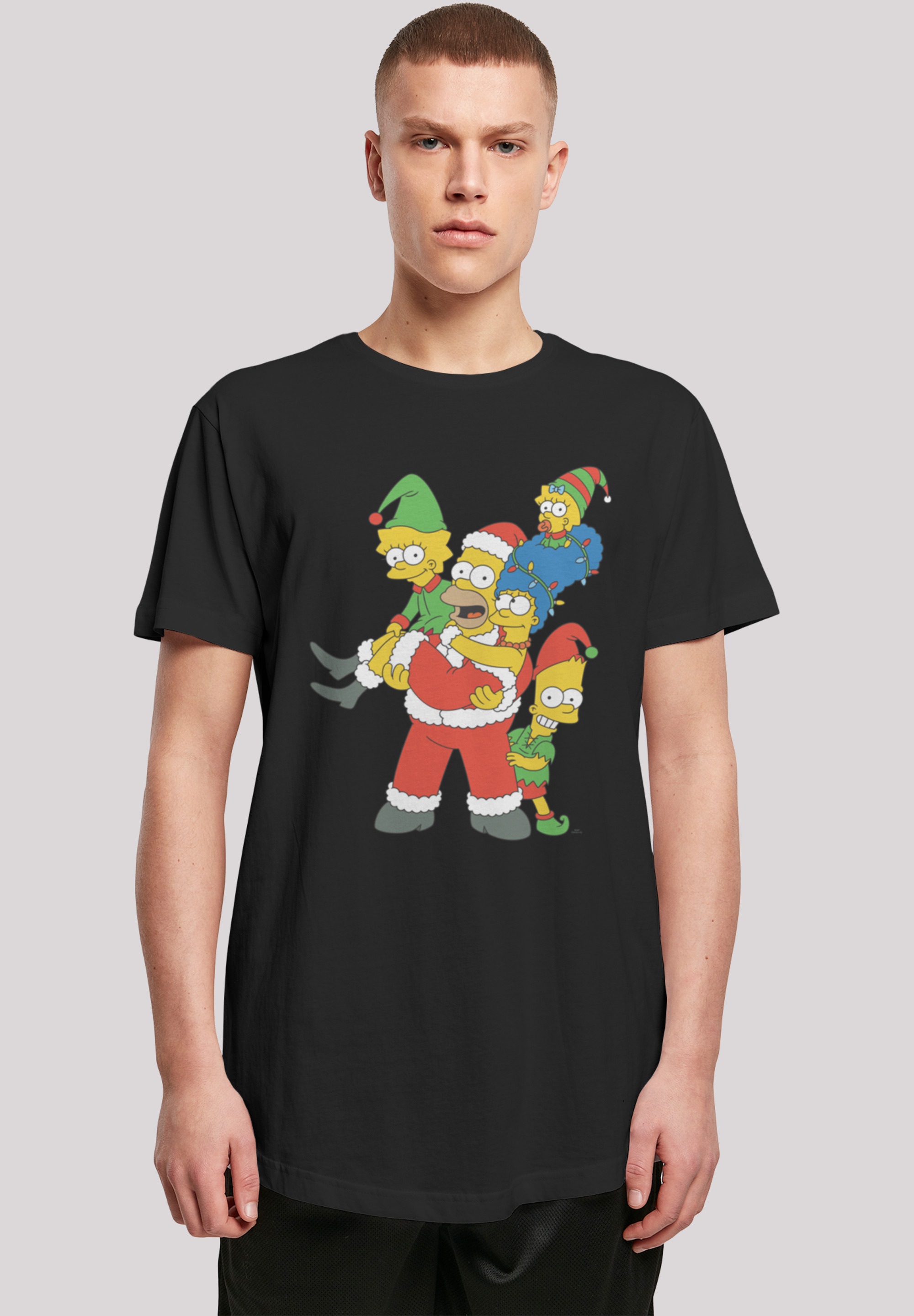 F4NT4STIC T-Shirt »The Simpsons Christmas für | Print Family«, Weihnachten BAUR ▷