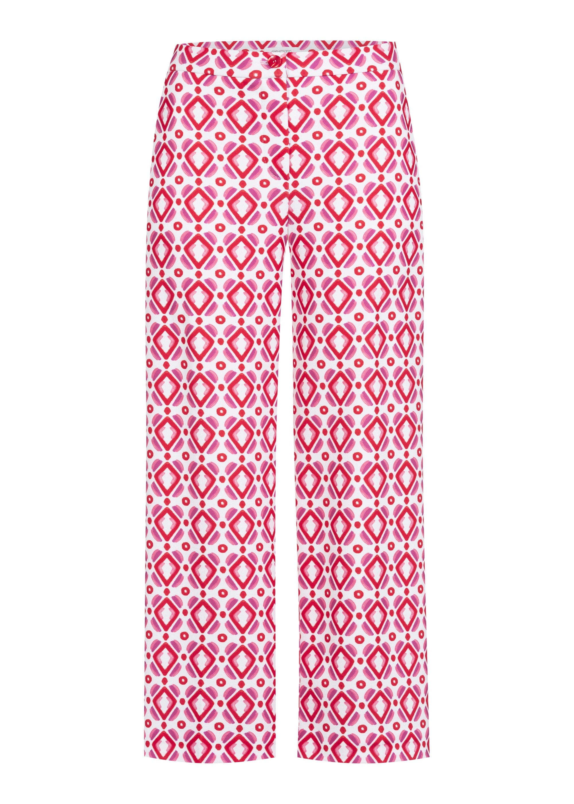 Stehmann 3/4-Hose su grafinis Muster