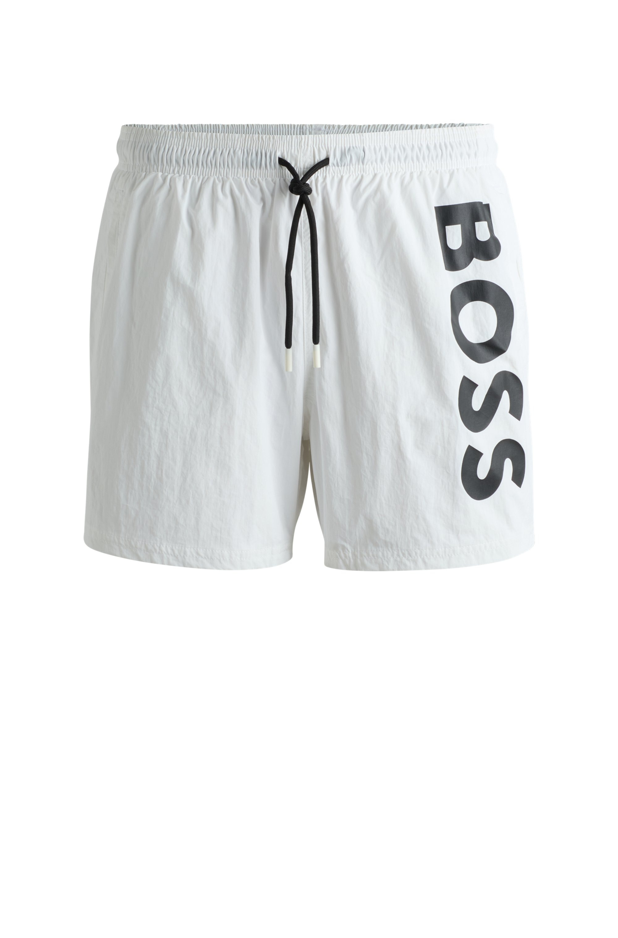 BOSS Badeshorts »Octopus« mit kontrastfarbenem BOSS Logo-Schriftzug auf dem Bein