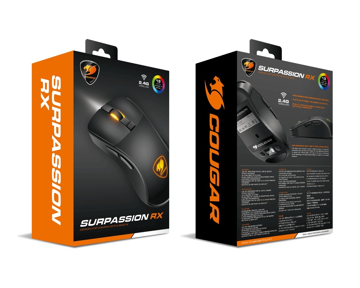 Cougar Gaming-Maus »Surpassion RX«