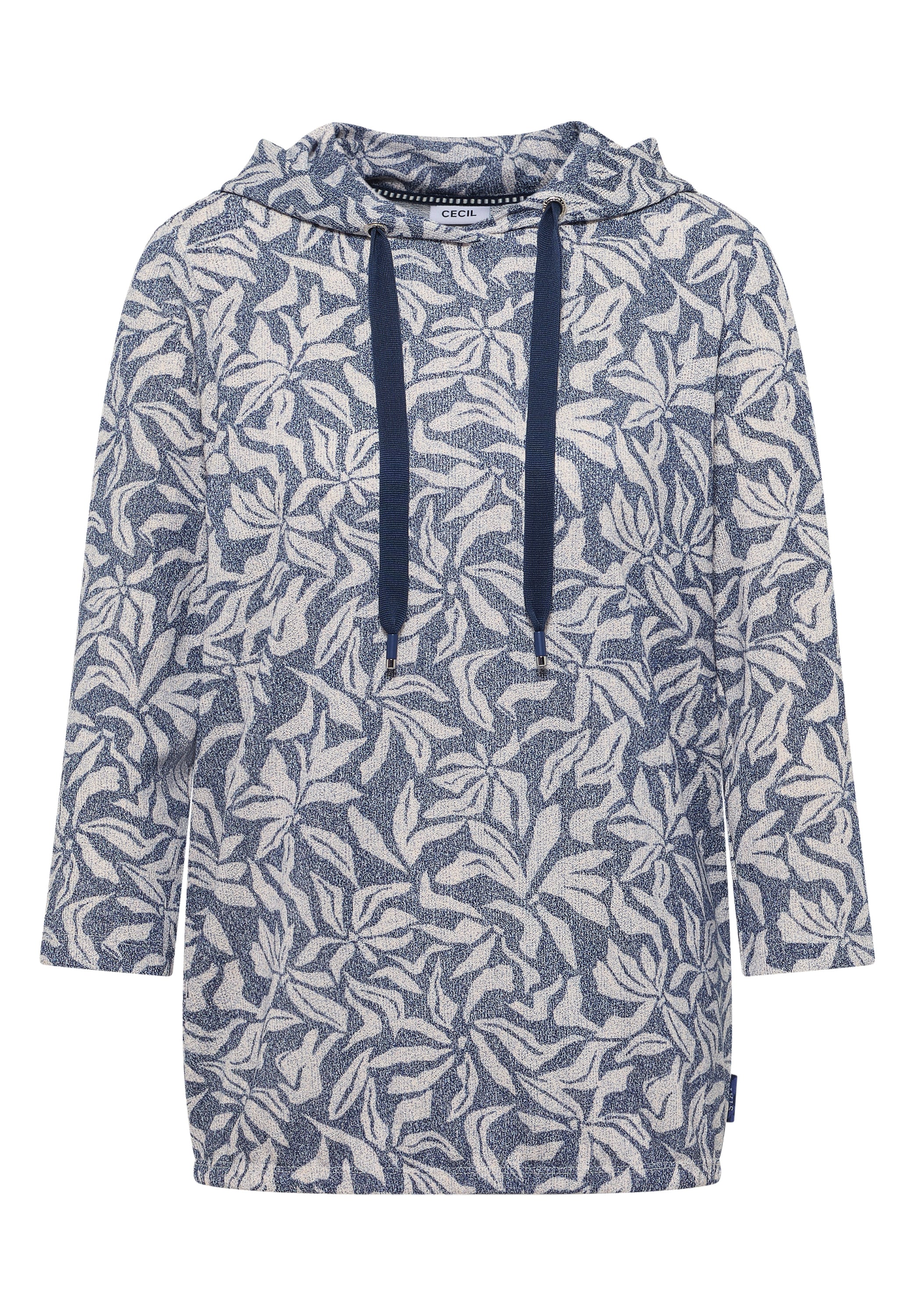 Cecil Kapuzenshirt mit 3/4 Ärmeln