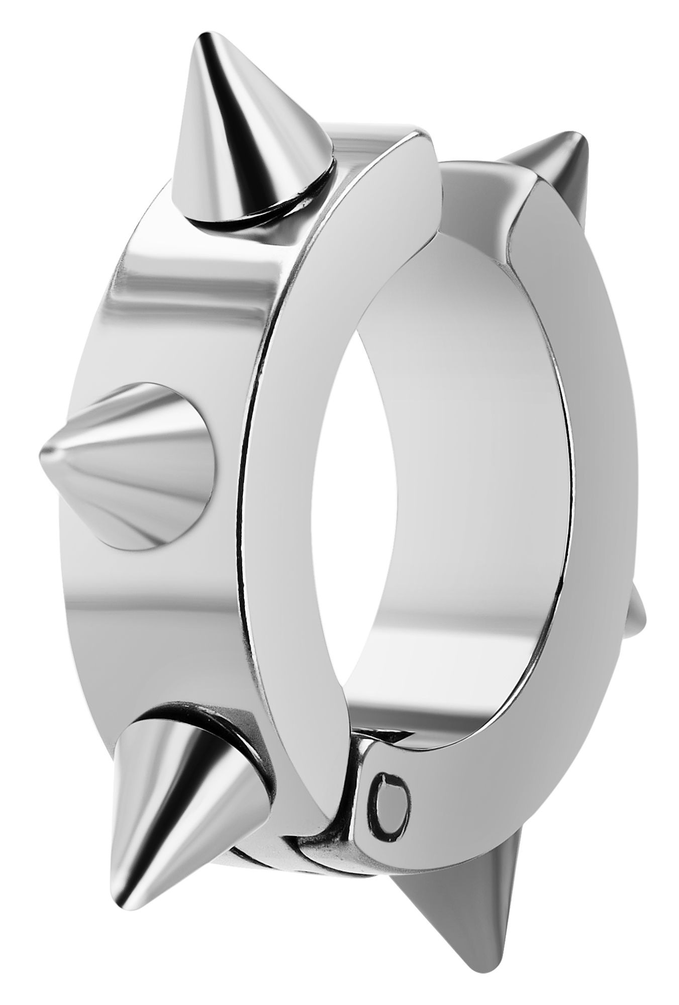 ADELIA ́S Herren Paar Ohrhänger "Ohrringe aus Edelstahl", silber, Edelstahl, Ohrringe, Perfekt als Geschenk zum Muttertag