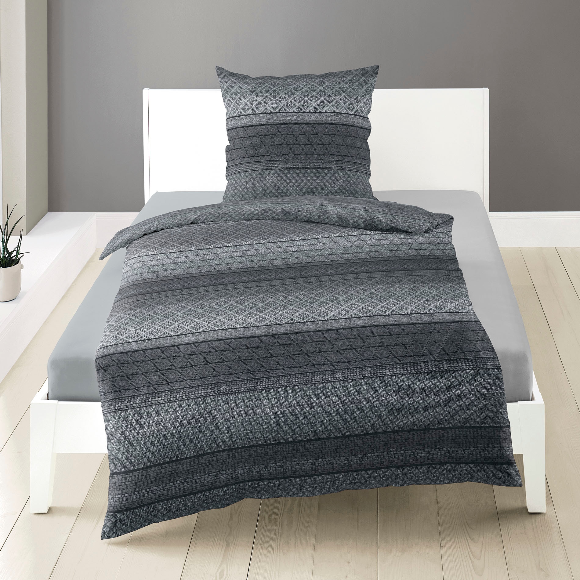 Jekatex Bettwäsche »EVELYN«, Bettwäsche-Set aus 100% Baumwolle