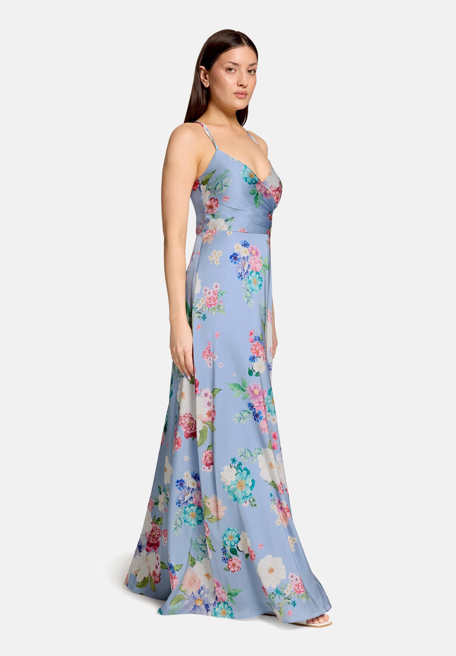 Vera Mont Abendkleid "Damen mit V-Ausschnitt" Ohne Tasche