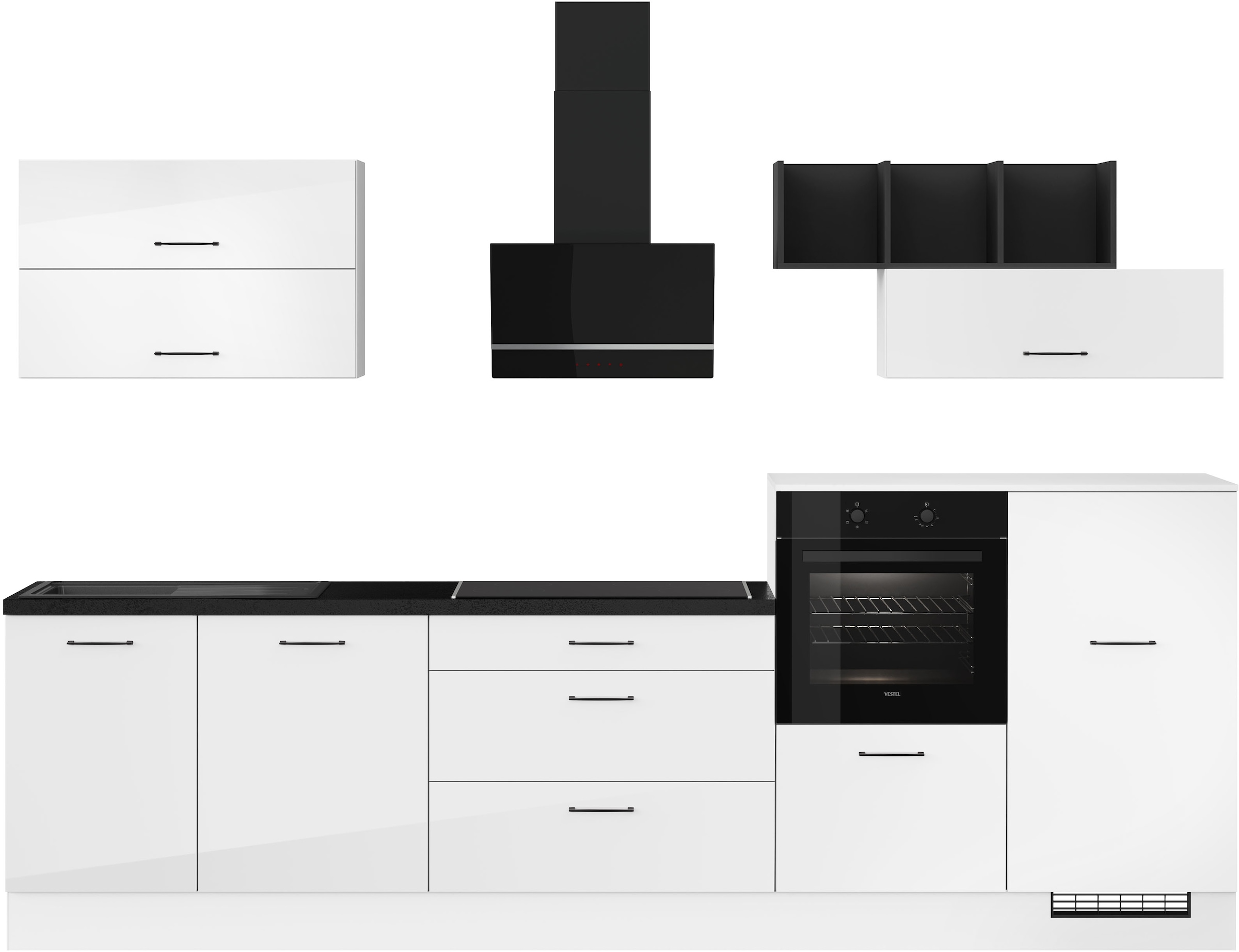 IMPULS KÜCHEN Küchenzeile ""New York", Schubkästen mit Soft-Close," wählbar günstig online kaufen