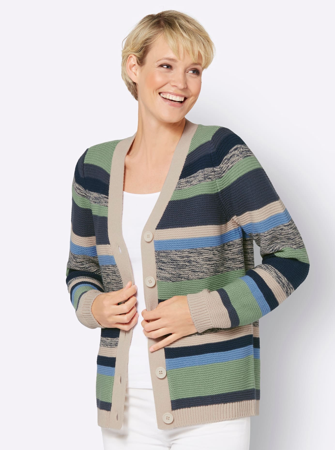 Classic Basics Strickjacke