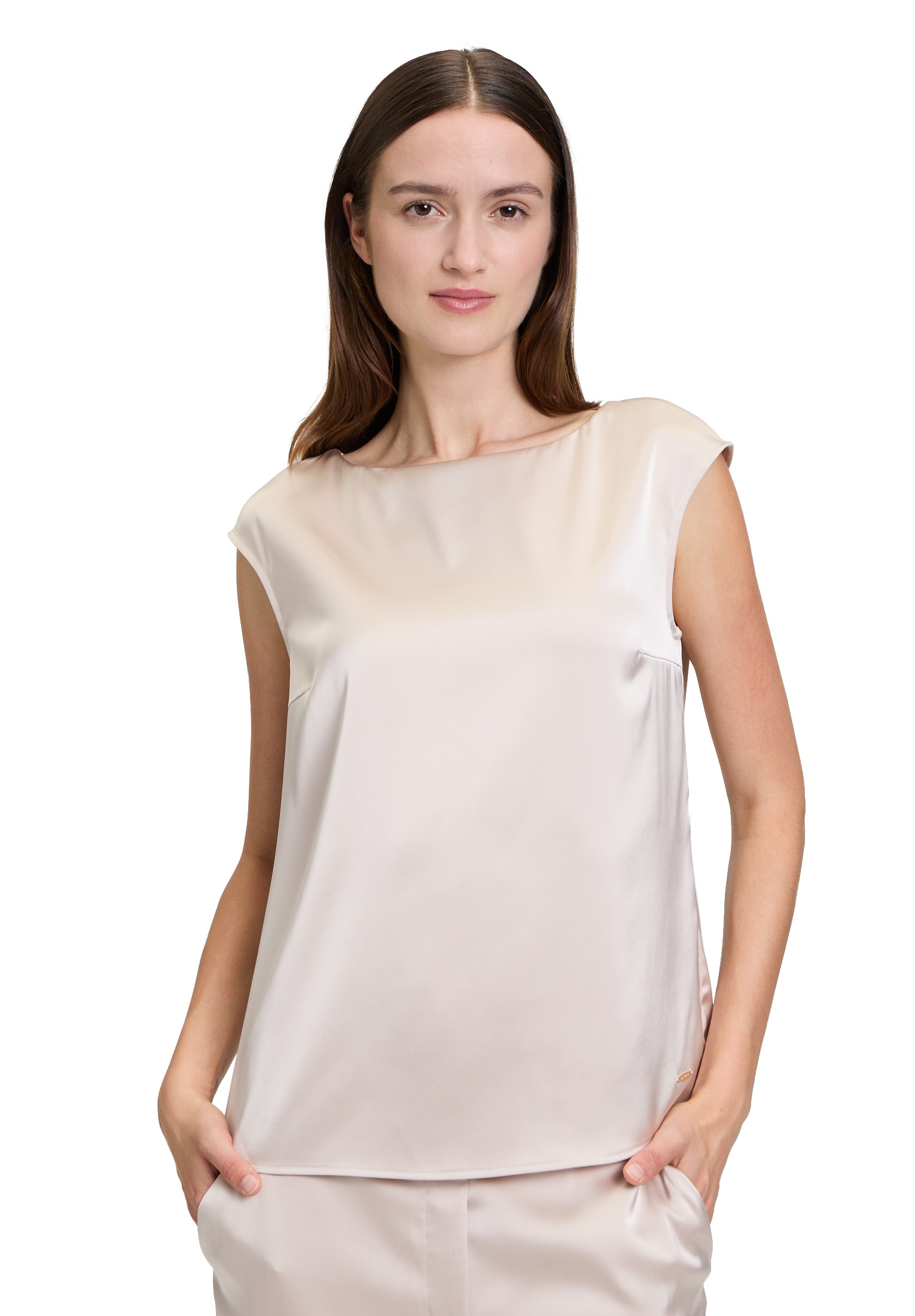Betty&Co Blusentop "Betty & Co Damen Blusentop mit Glanzeffekt" günstig online kaufen