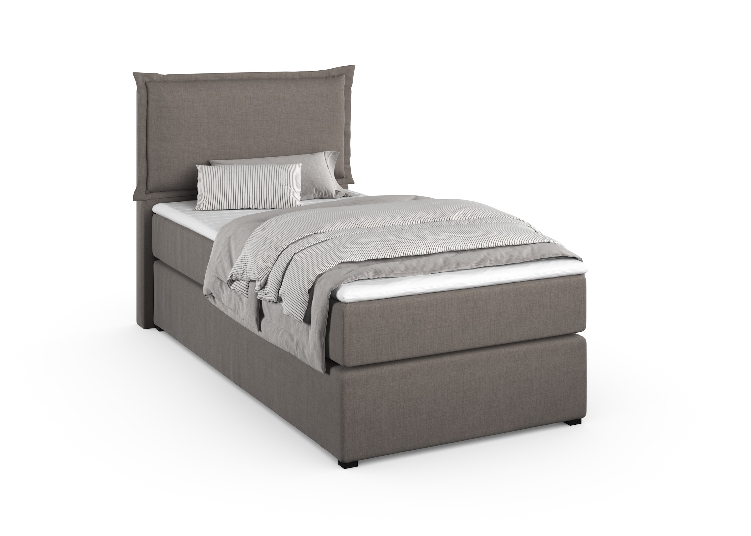 Home affaire Boxspringbett »Lysann« 5fach verstellbares Kopfteil, in 4 Breiten, 3 Matratzenarten