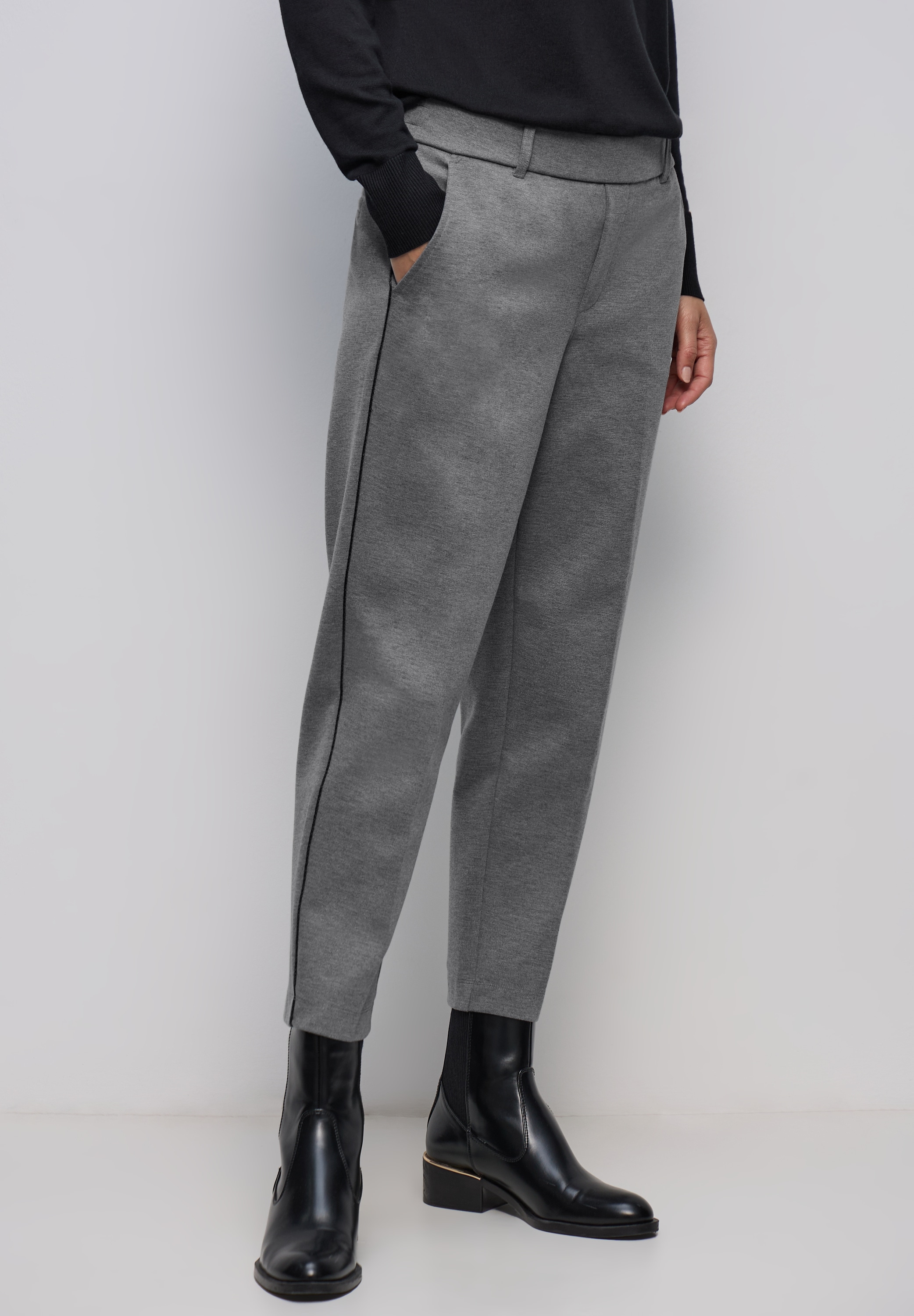 STREET ONE Chinohose Middle Waist günstig online kaufen